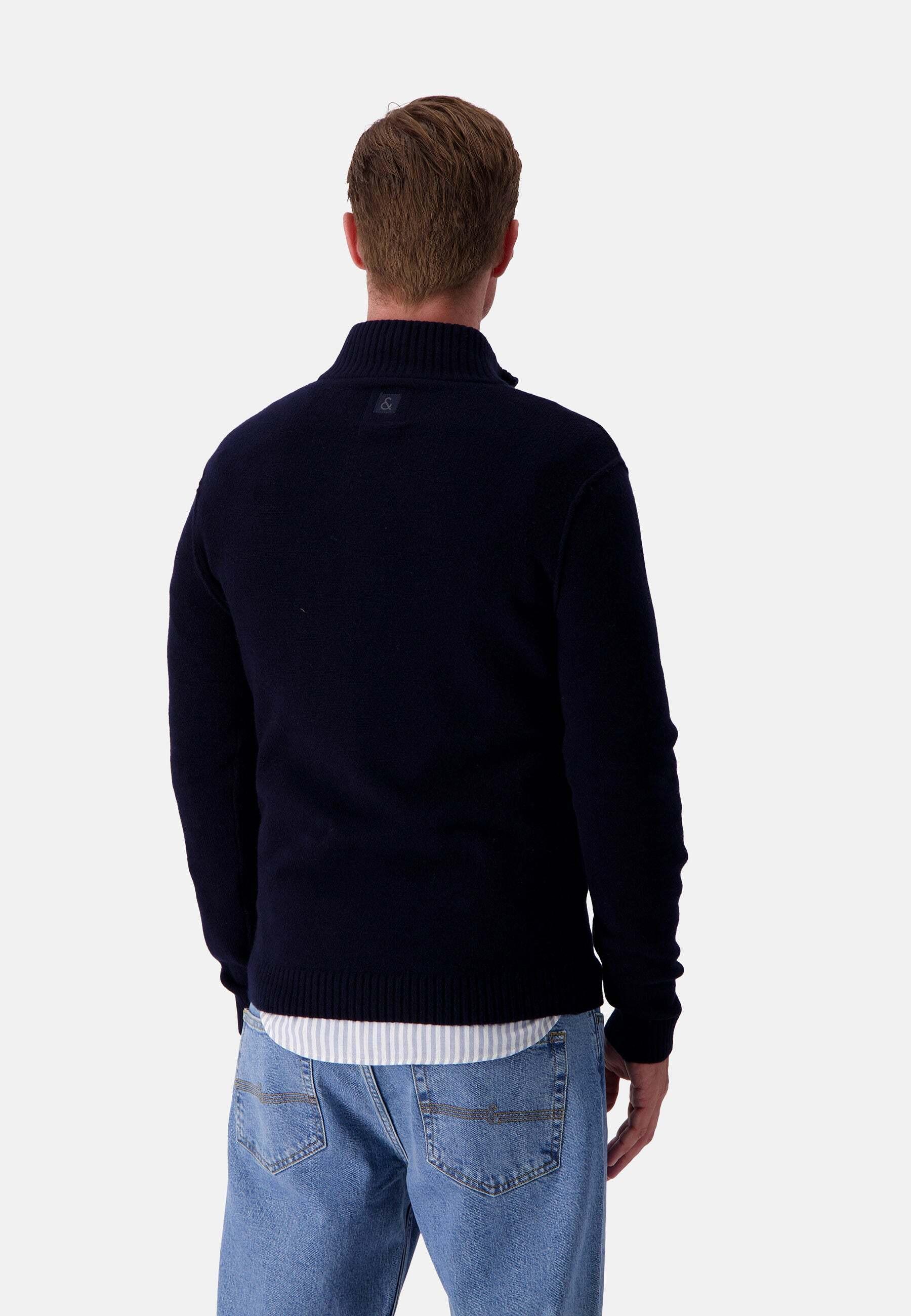 Colours & Sons Pullover Mock-Zip