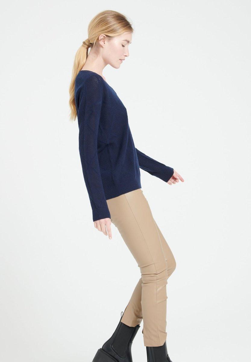 Studio Cashmere8 LILLY 31 Pullover mit V-Ausschnitt - 100% Kaschmir
