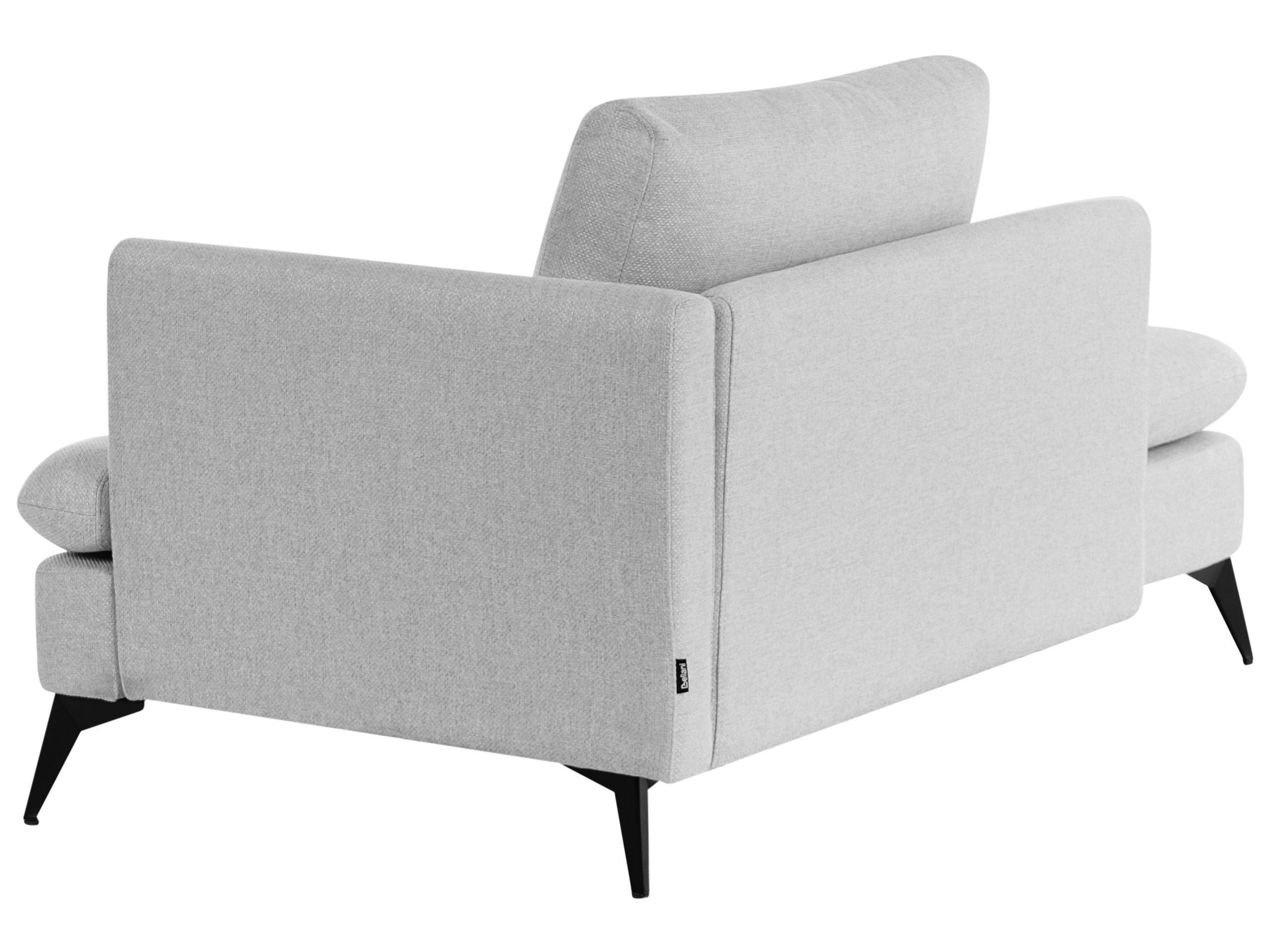 Beliani Rechtsseitige Chaiselounge aus Polyester Klassisch SIEVOZ