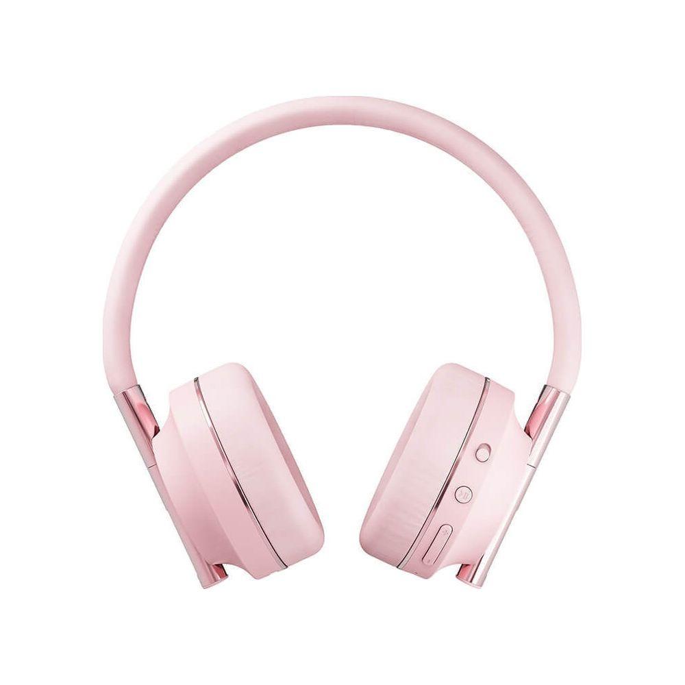 Happy Plugs HAPPY PLUGS Play Kopfhörer Over-Ear 85dB Wireless Rosa/Gold