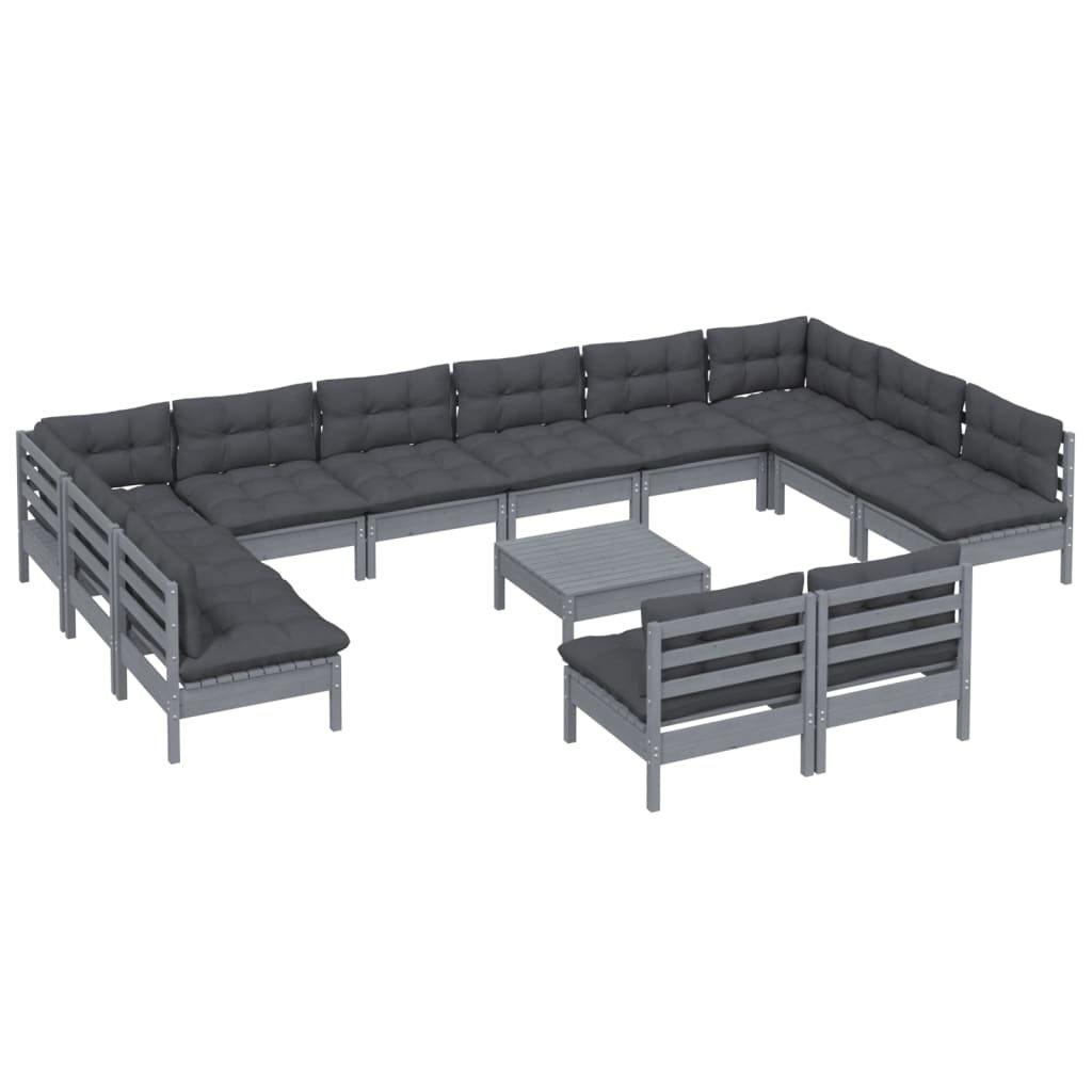 VidaXL Garten-lounge-set kiefernholz