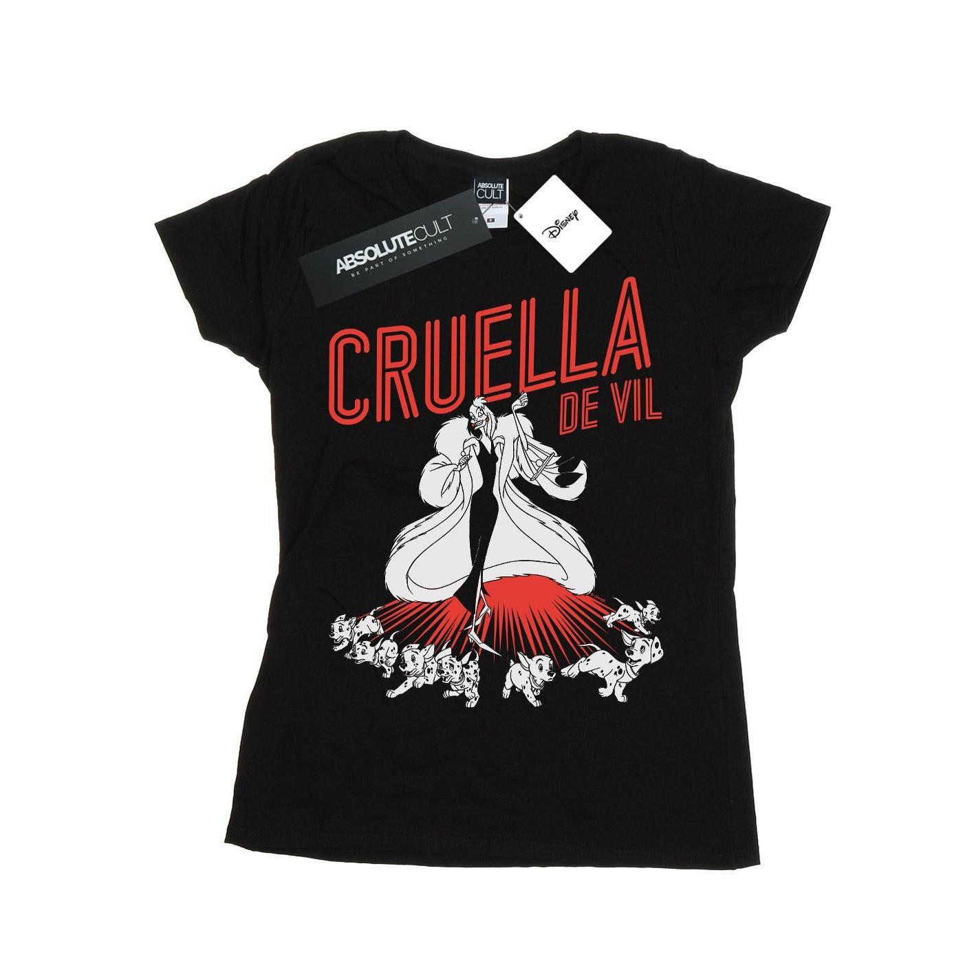 Disney Cruella De Vil Grafikdruck T-Shirt
