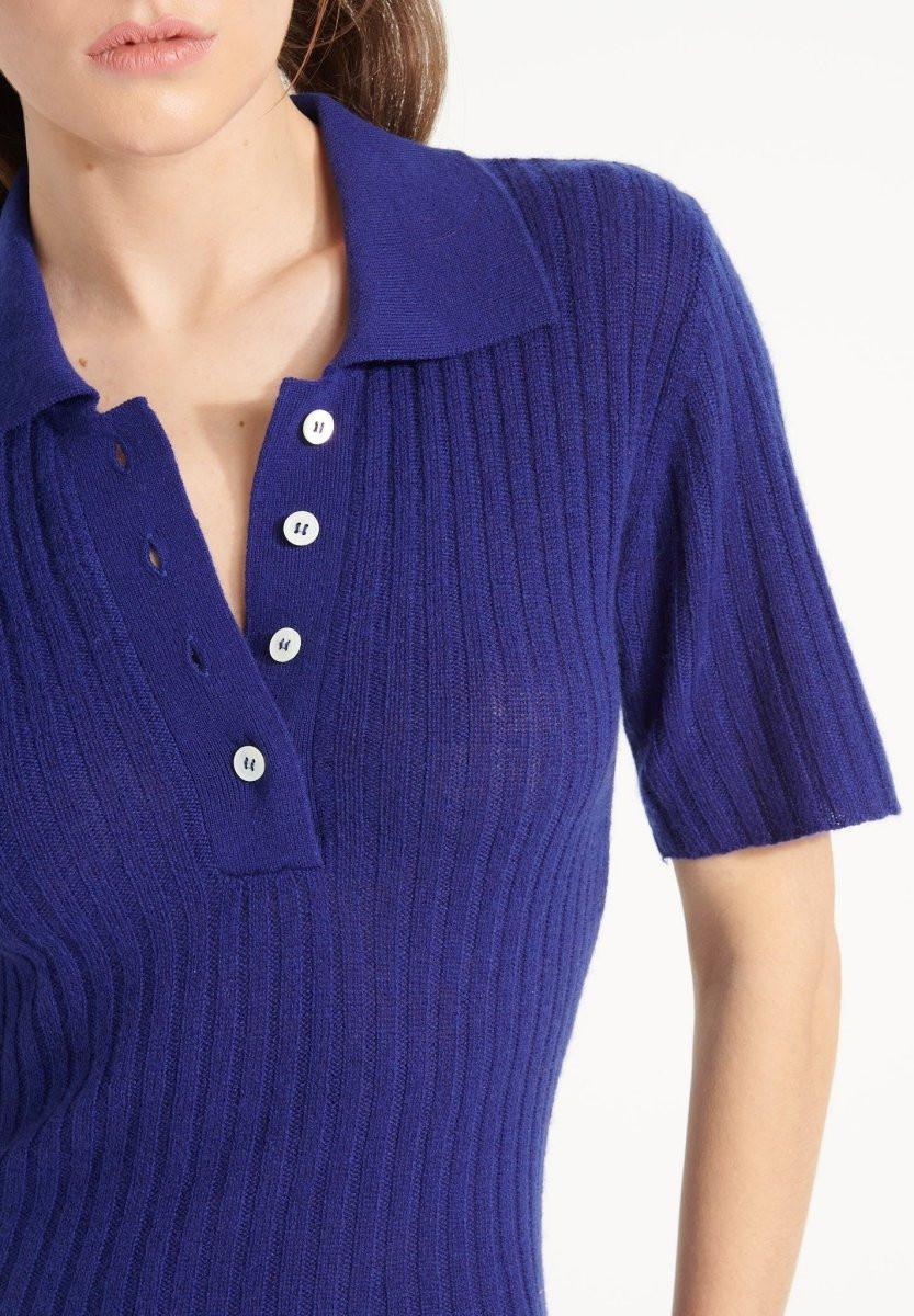 Studio Cashmere8 AVA 17 Geripptes Strickkleid