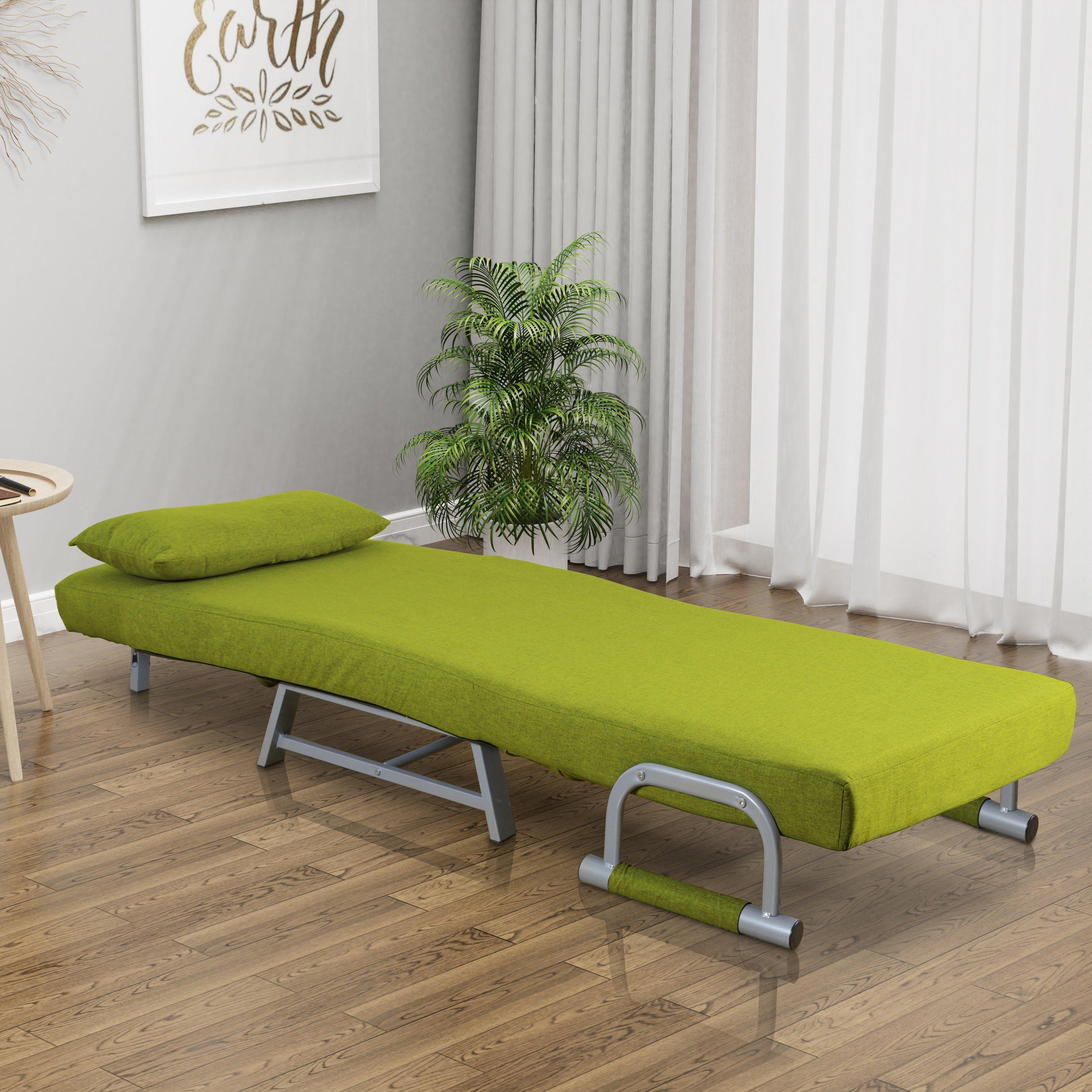 VCM Schlafsessel | Polyester-Stoff | Maße ca. ca. H. 95 x B. 64 x T. 78 cm | Sessel mit Schlaffunktion | Schlafsessel - Kolino