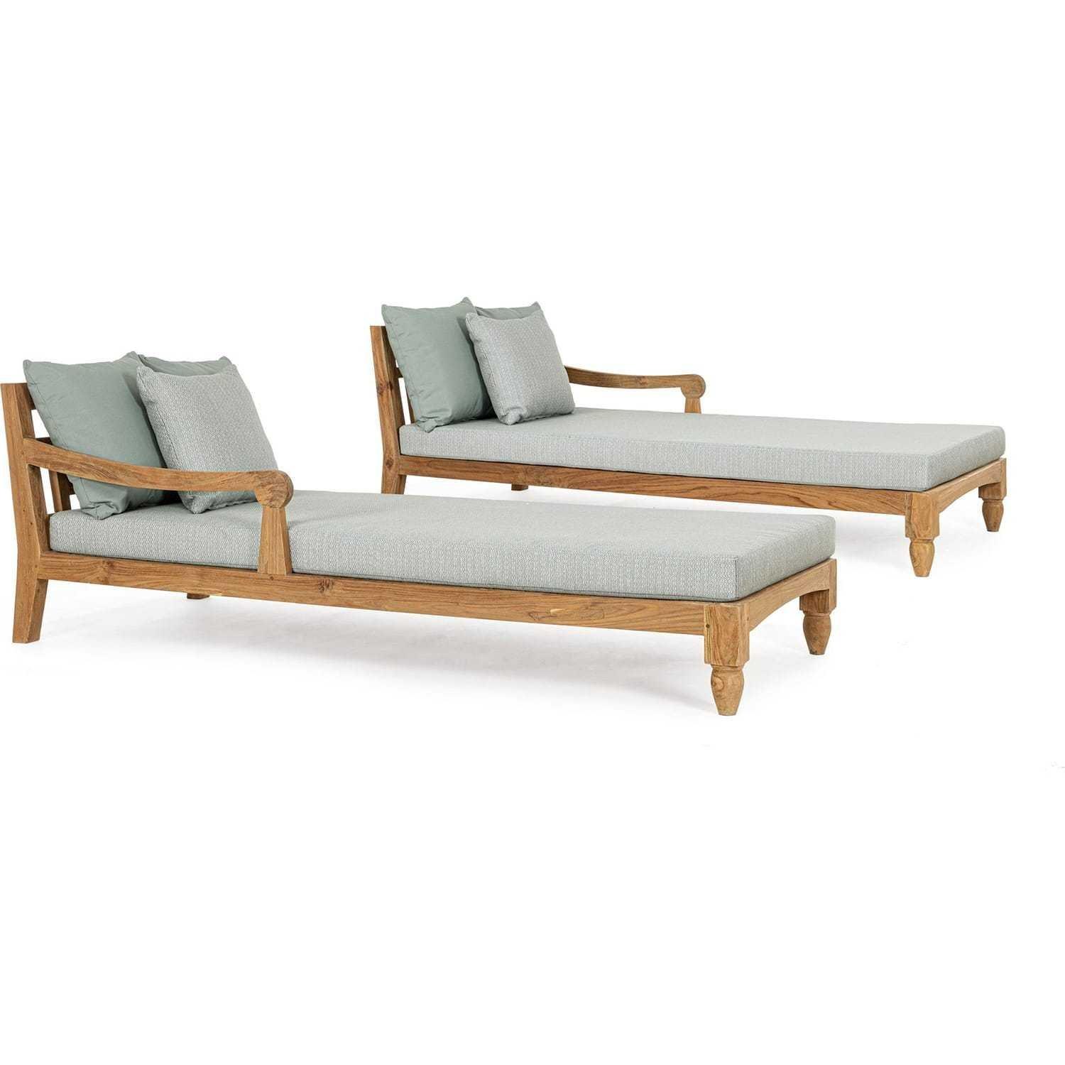 mutoni Daybed Bali Aqua (2er-Set)
