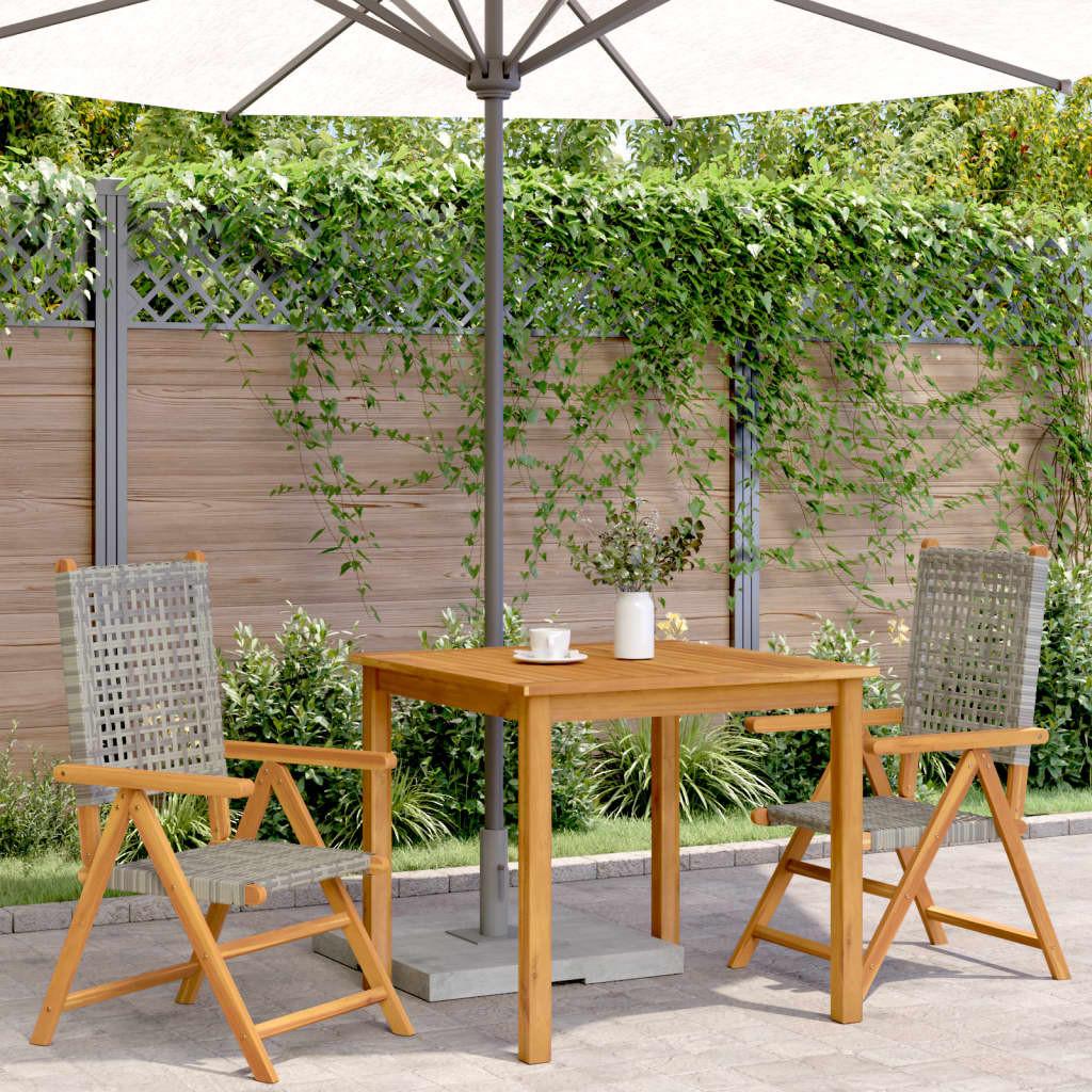 VidaXL Gartenstuhl akazienholz