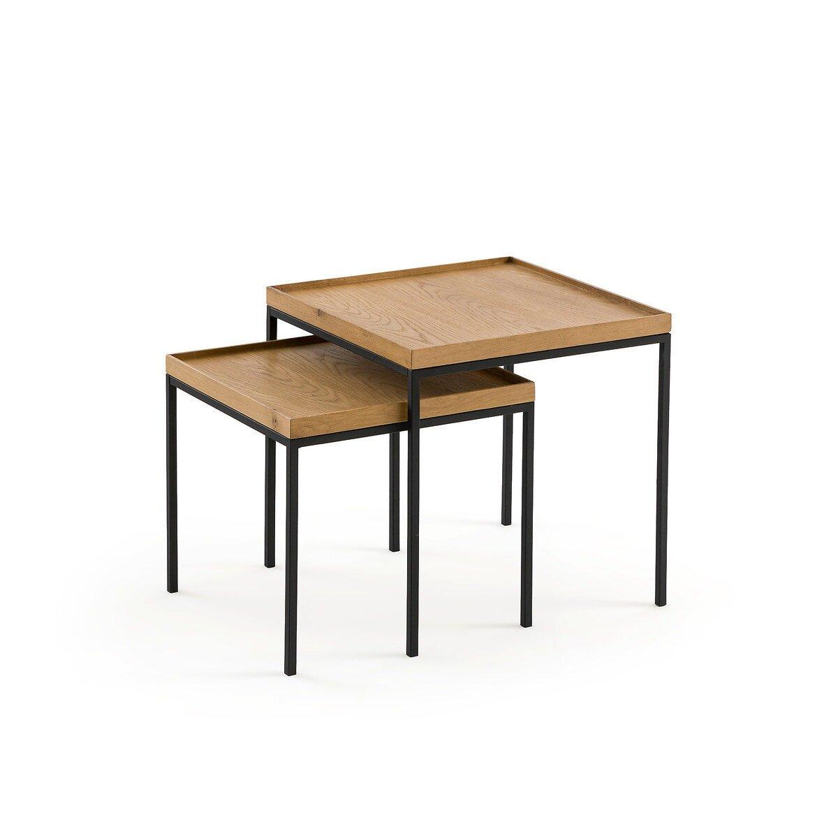 La Redoute Intérieurs 2er-Set Satz-Couchtische Joga