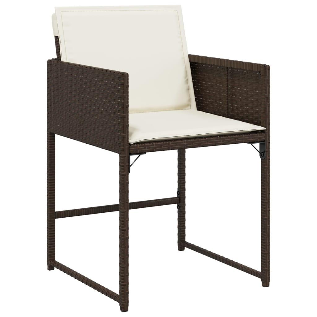 VidaXL Garten essgruppe poly-rattan