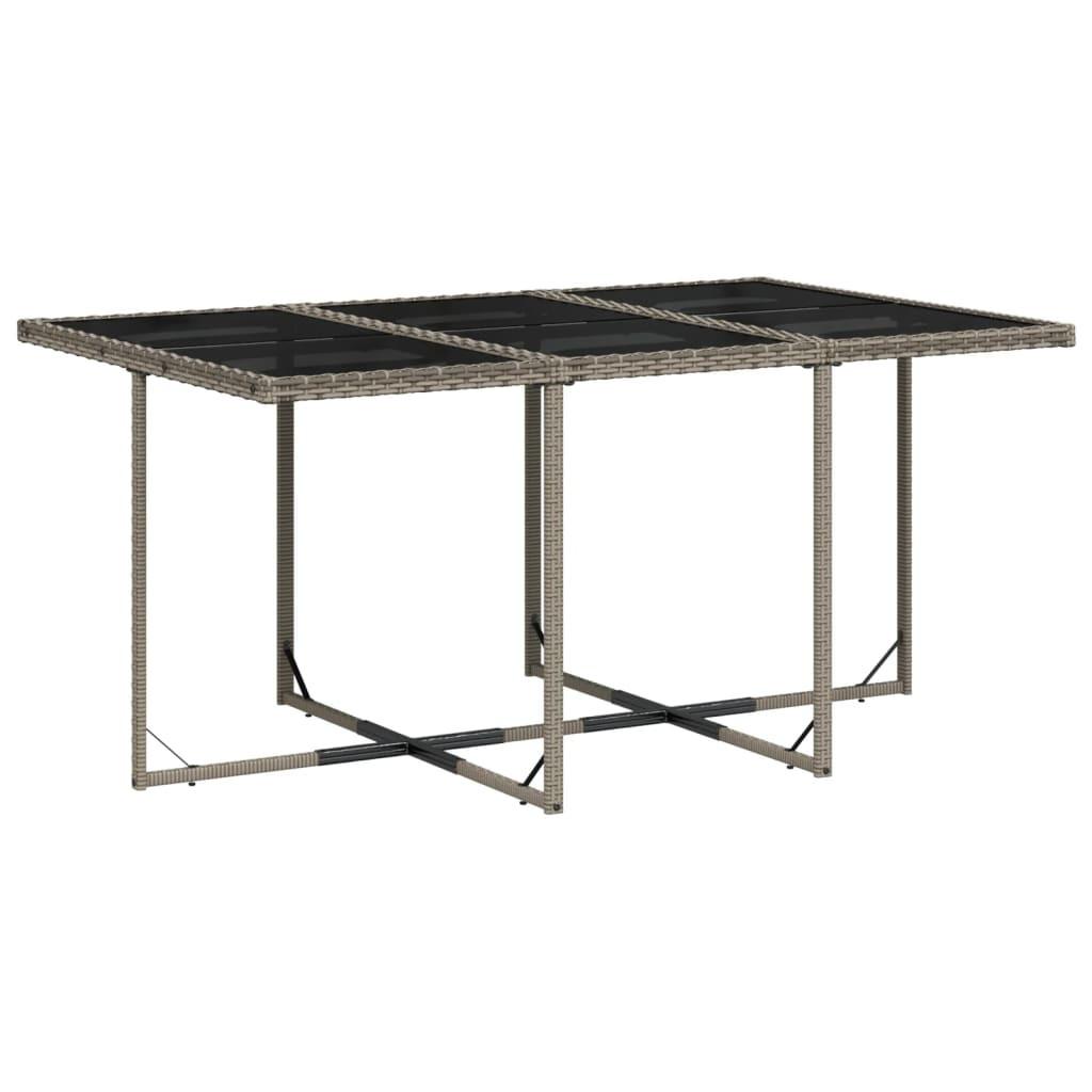 VidaXL Garten essgruppe poly-rattan