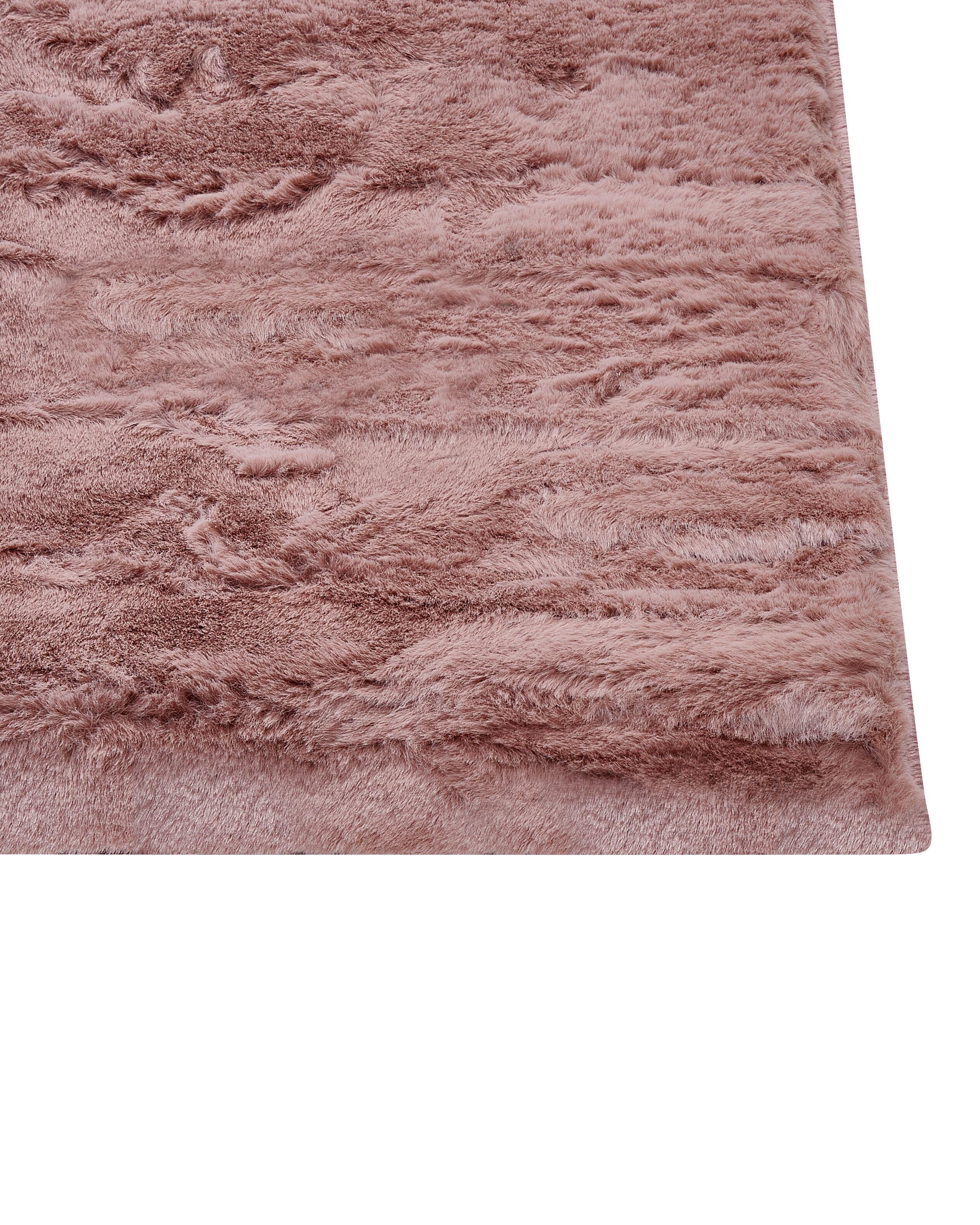 Beliani Kunstfellteppich aus Polyester Modern MIRPUR
