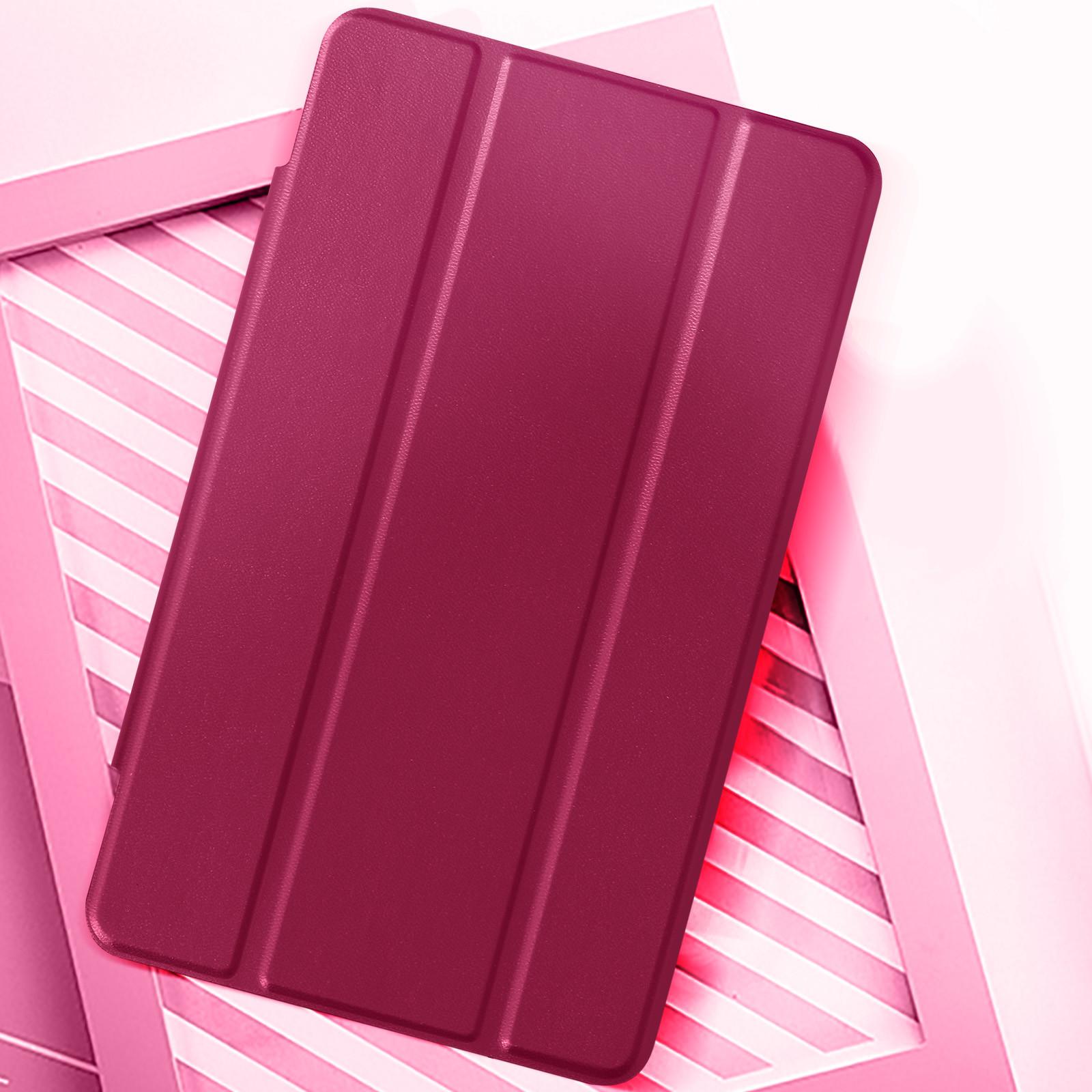 Avizar Samsung Tab A9 Klappbares Etui Fuchsia