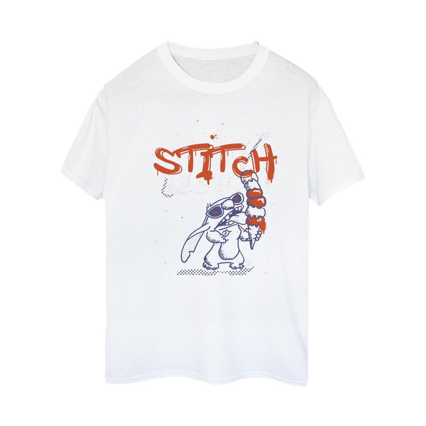 Disney Stitch Grafikdruck T-Shirt