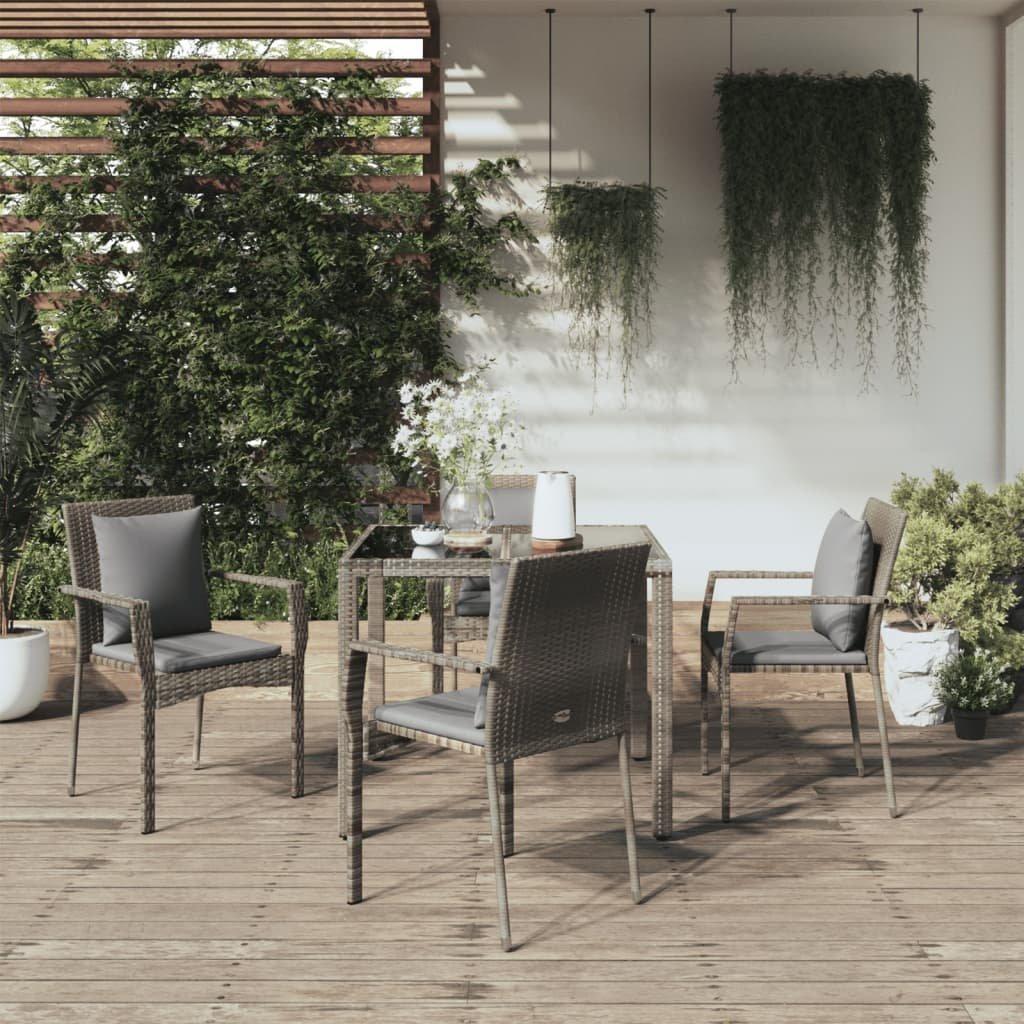 VidaXL Garten essgruppe poly-rattan
