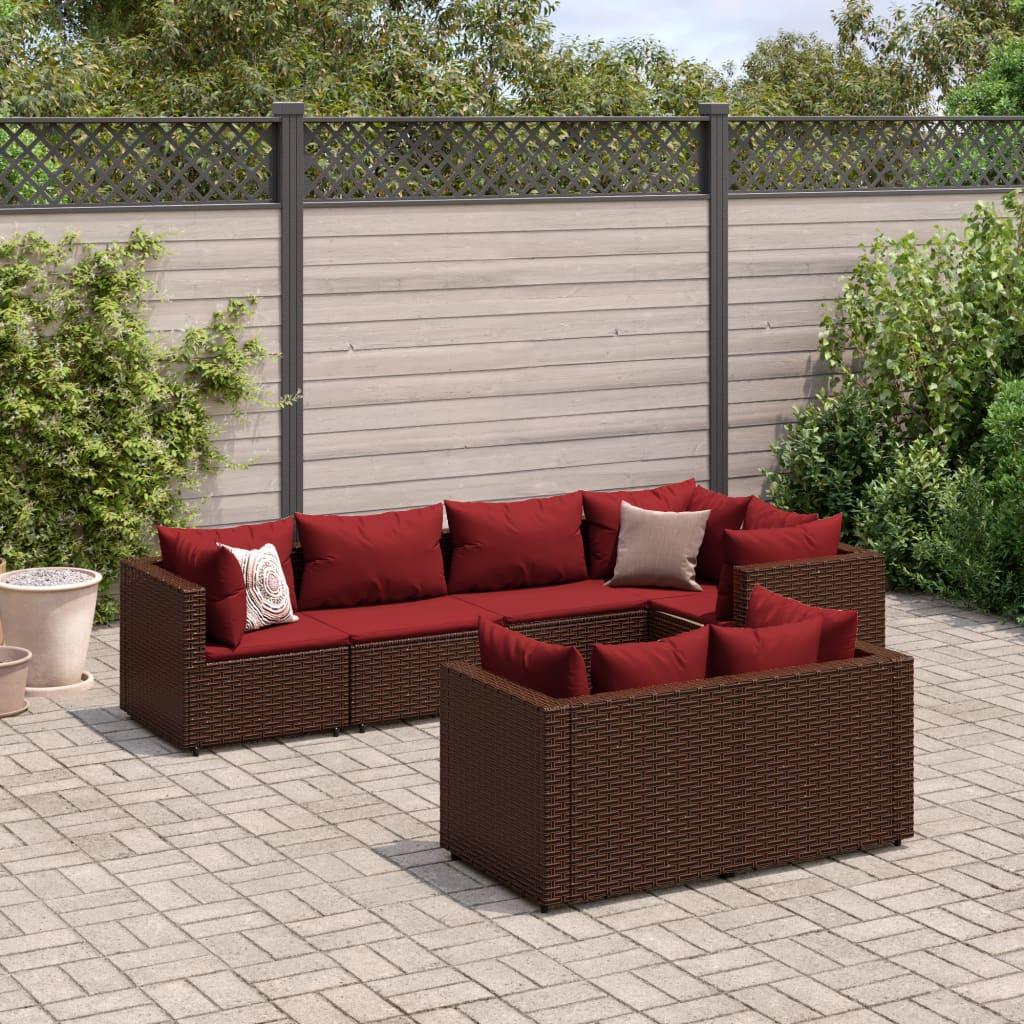 VidaXL Garten lounge set poly-rattan