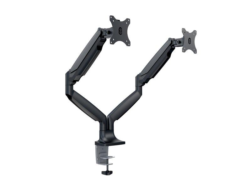 Multibrackets 3286 Flachbildschirm-Tischhalterung 68,6 cm (27 Zoll) Klemme Schwarz, Silber