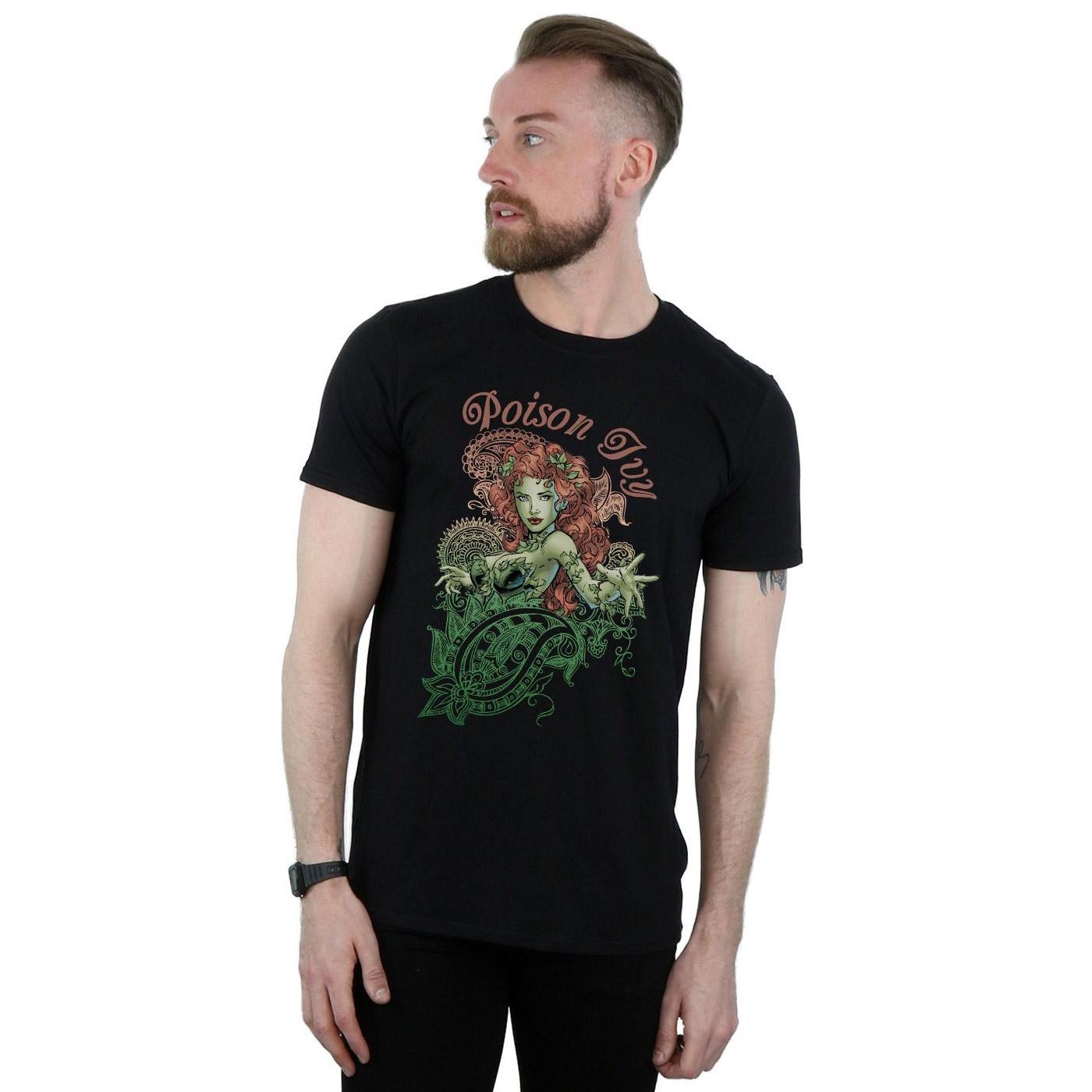 DC COMICS Poison Ivy Print T-Shirt