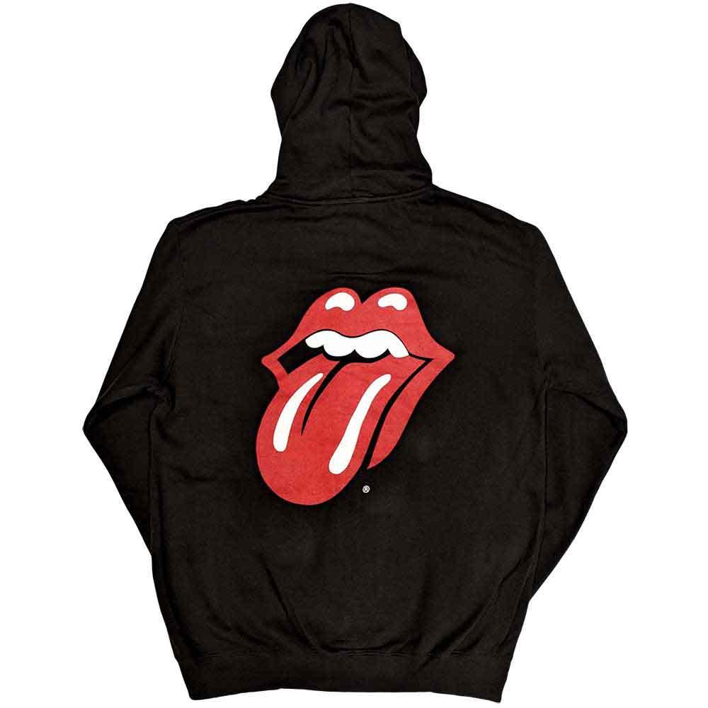 The Rolling Stones Classic Hoodie mit durchgehendem Reißverschluss
