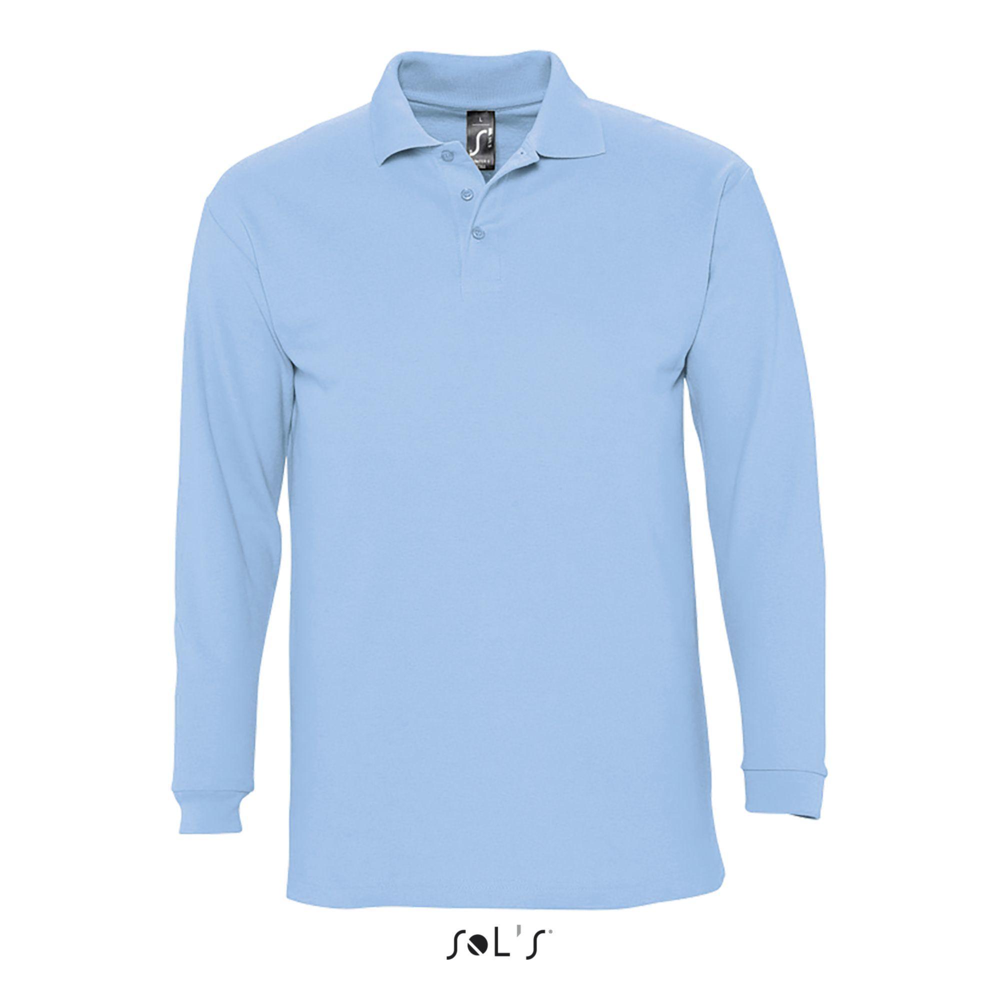 SOLS Winter II Langarm Polo-Shirt