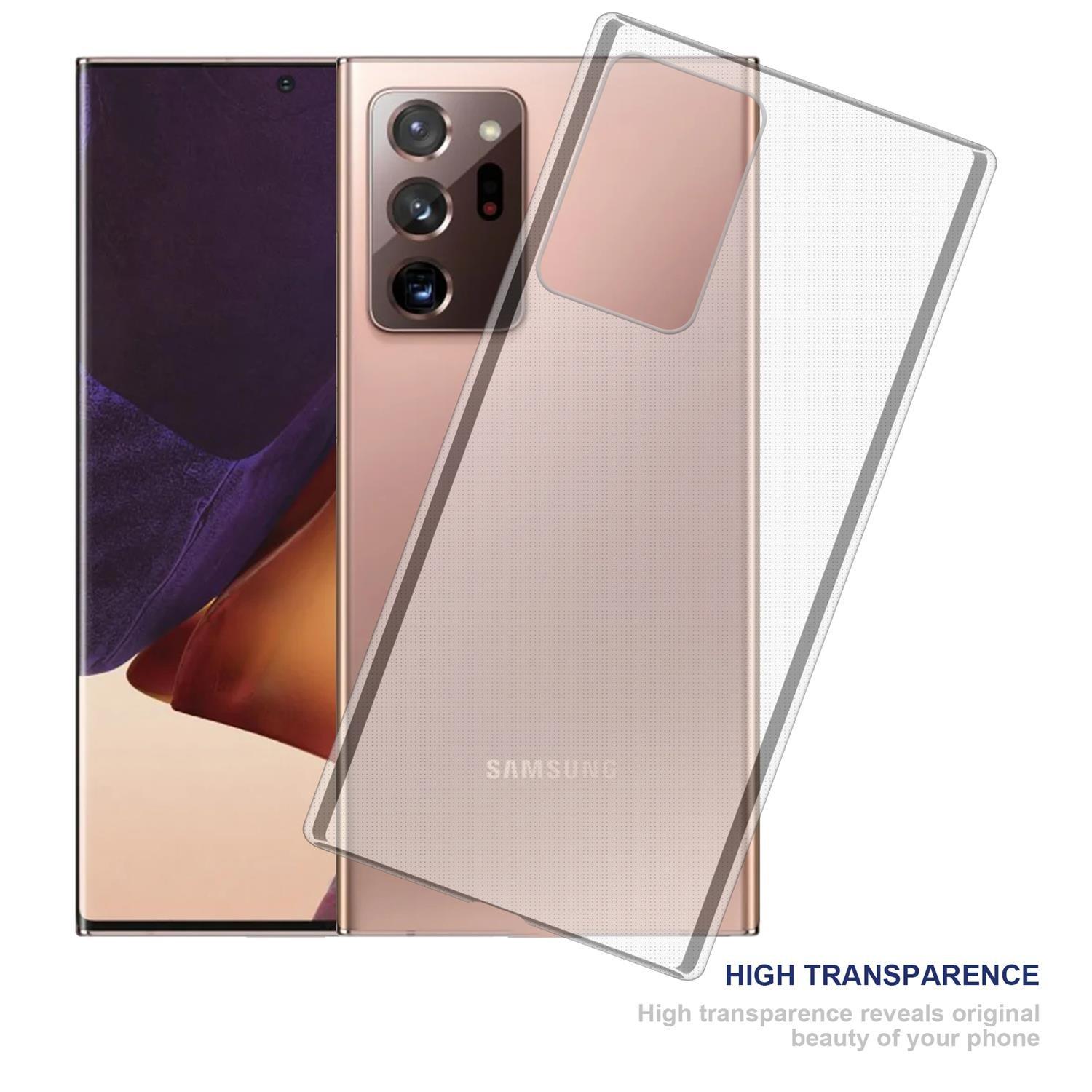 Cadorabo Hülle für Samsung Galaxy NOTE 20 ULTRA TPU Silikon Ultra Slim