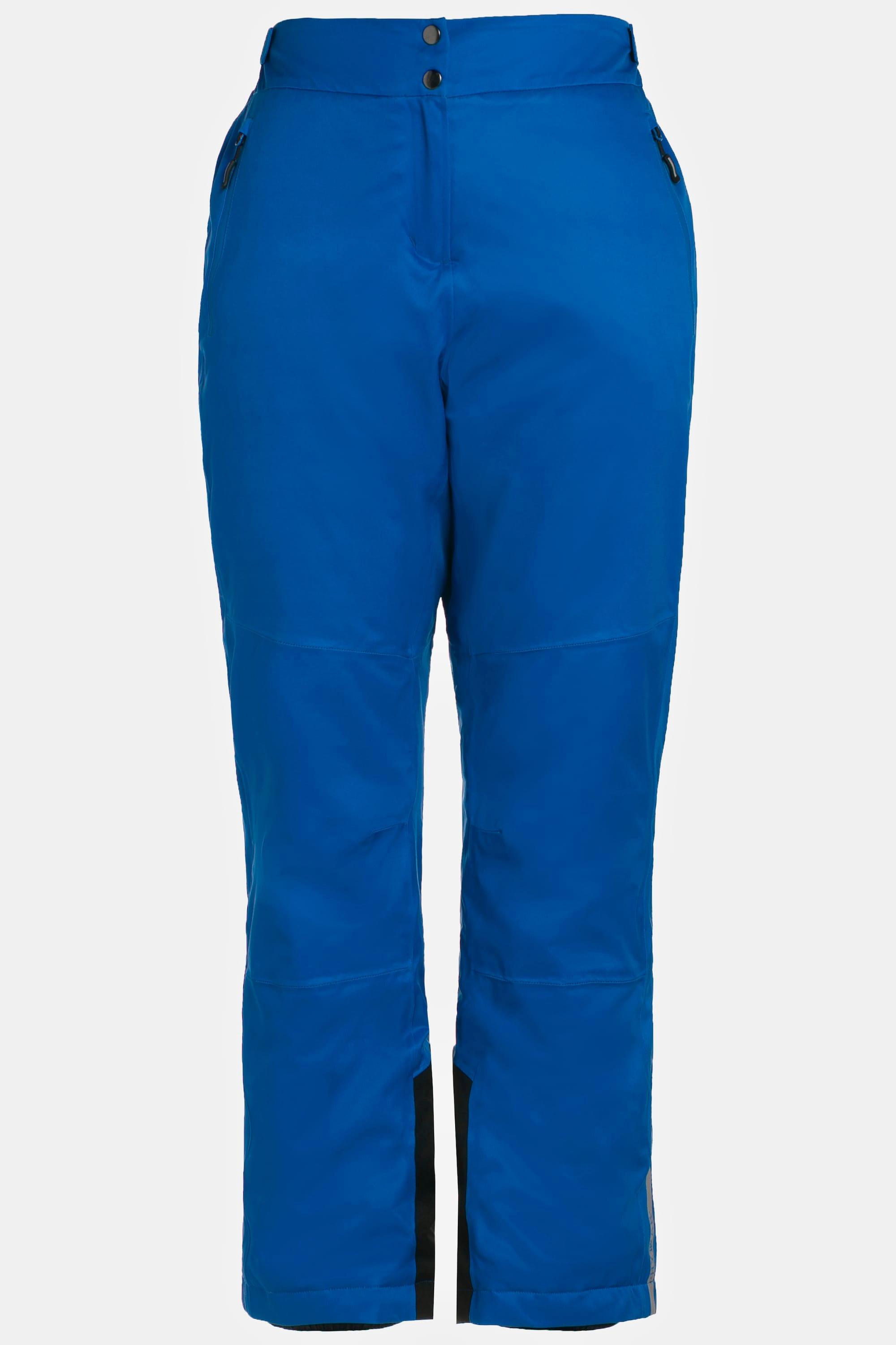 Ulla Popken Wasserdichte Skihose mit Formknie und Schneefang
