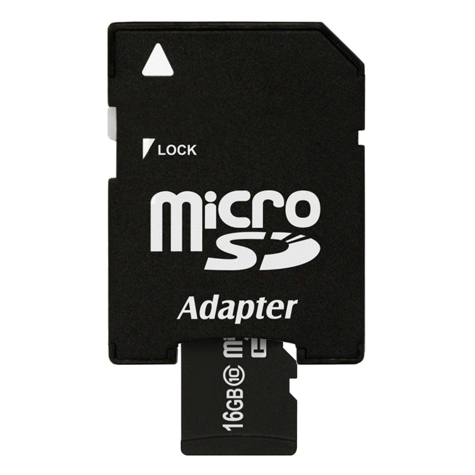 Avizar Micro-SD-Karte 16GB + Adapter
