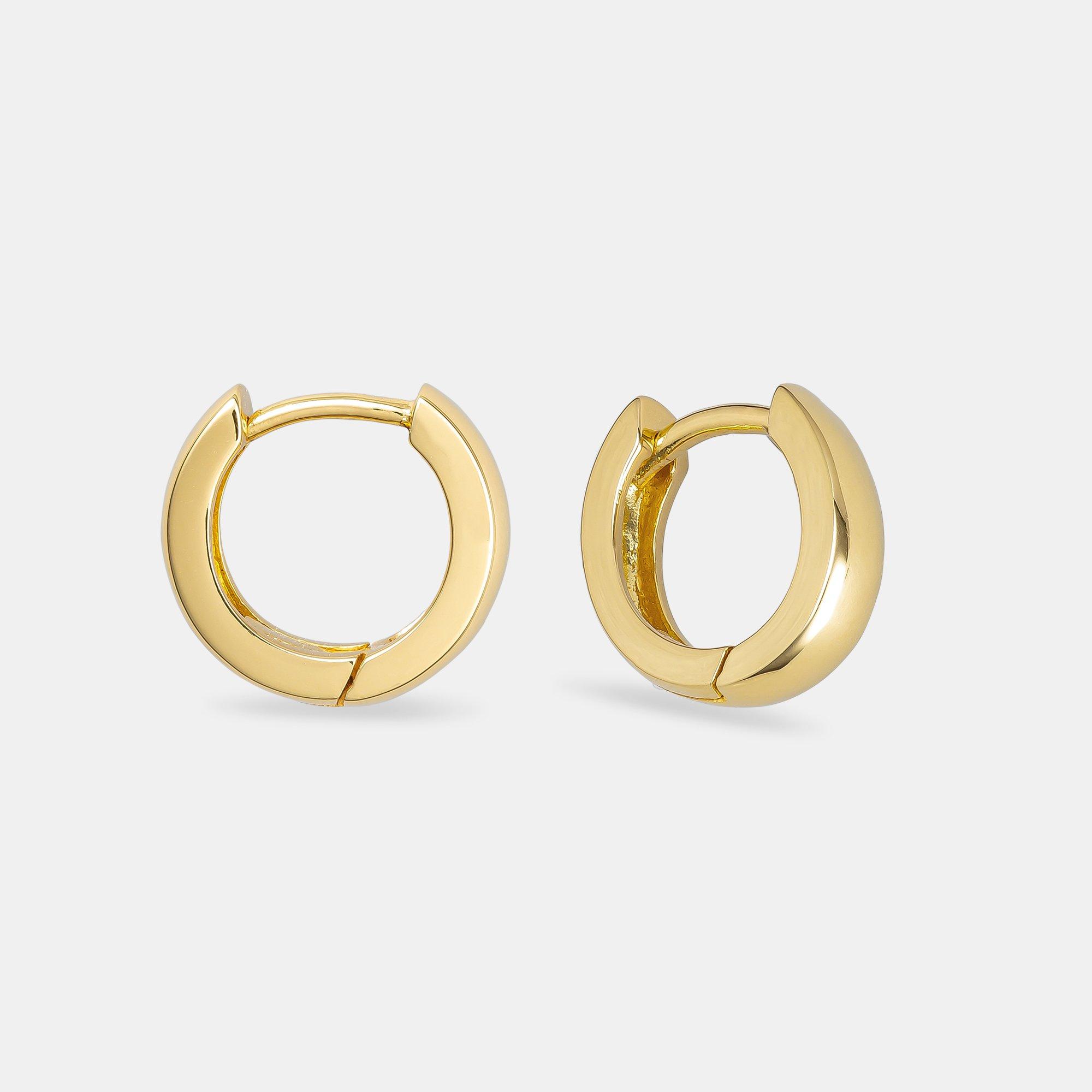 L' Atelier Gold 18 Karat by Manor Creolen Creolen