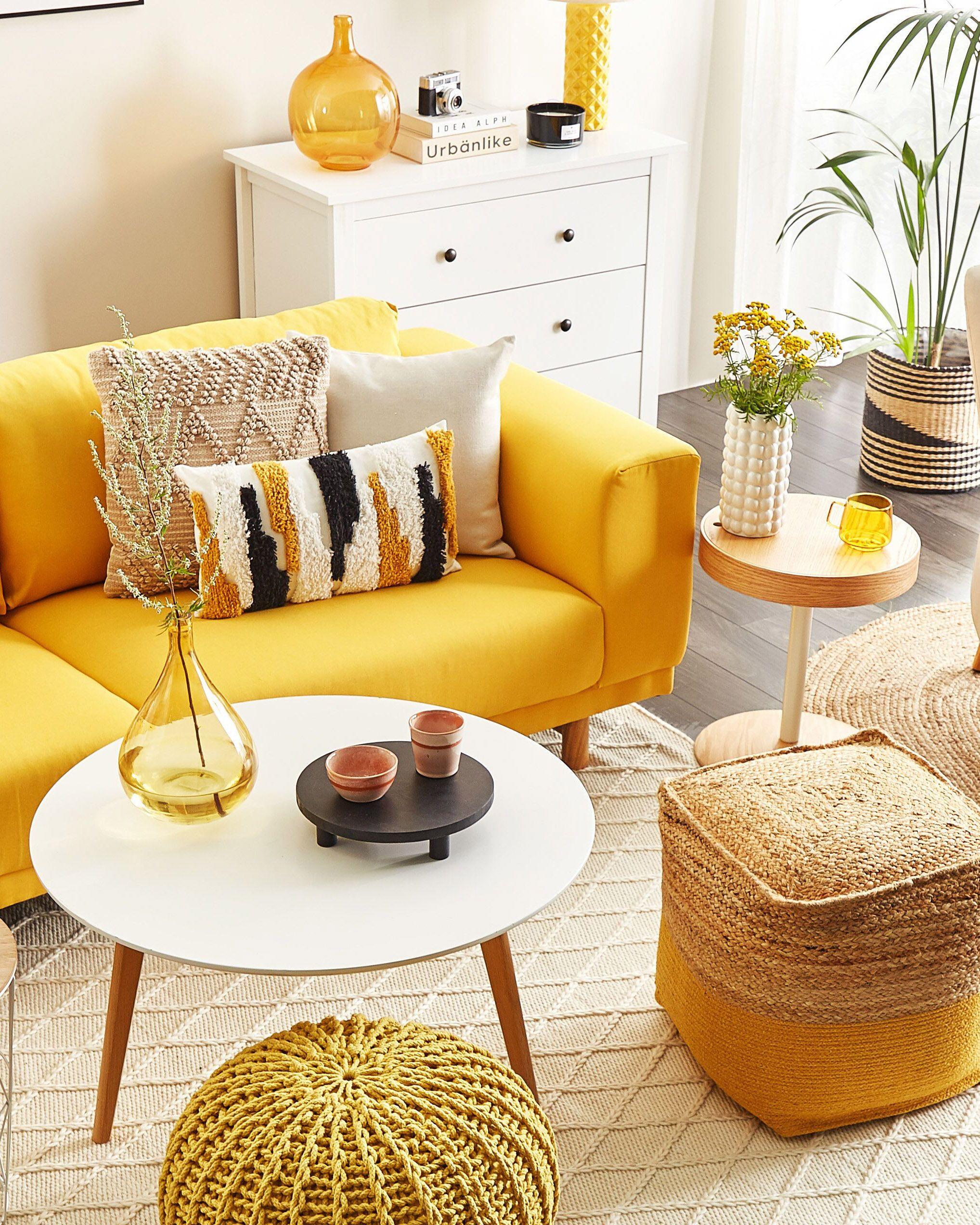 Beliani Teppich aus Wolle Skandinavisch ERZIN