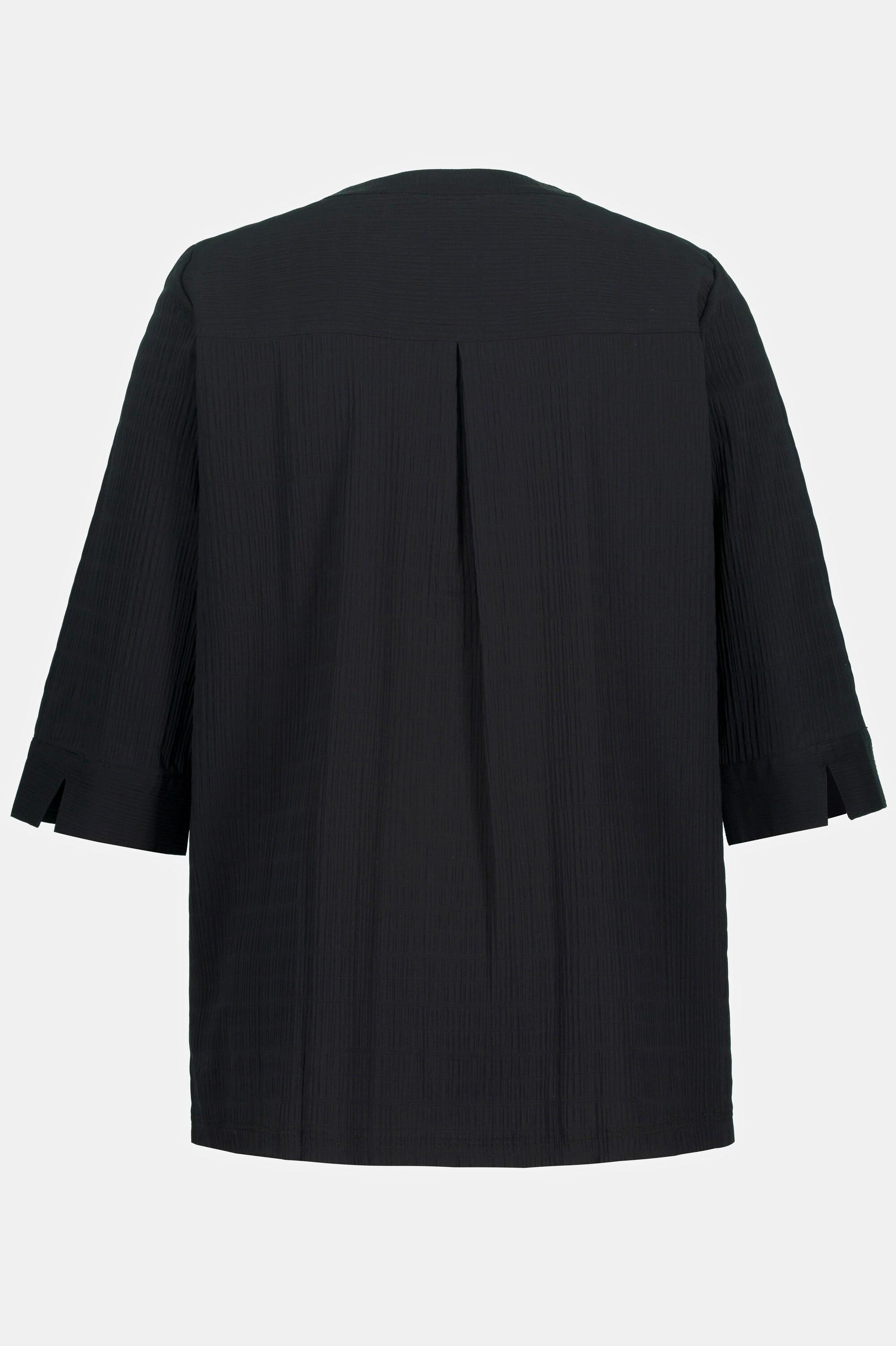 Ulla Popken Bubble Tunika Biesen 3/4 Arm