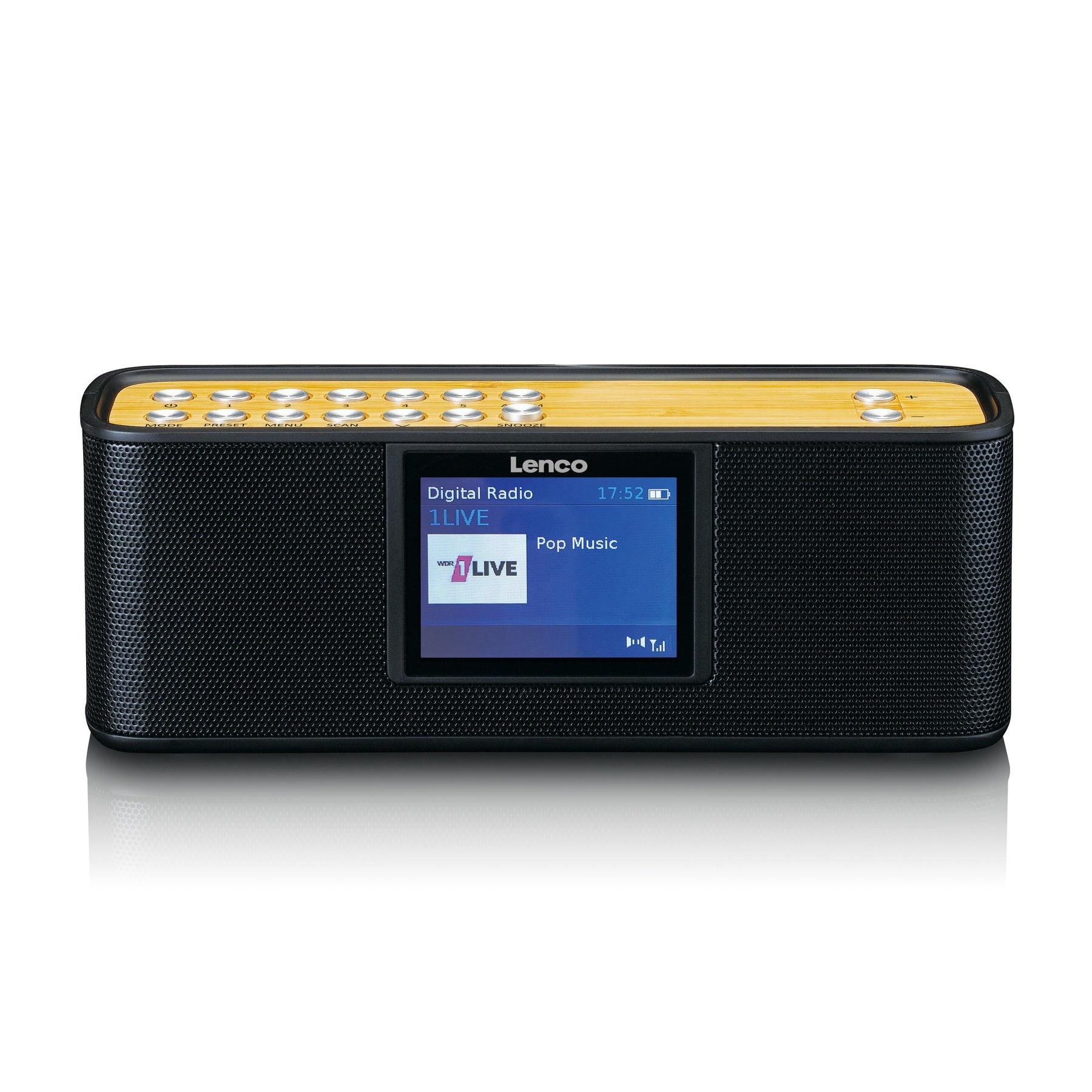 Lenco DAB+ Radio PDR-045BK ,