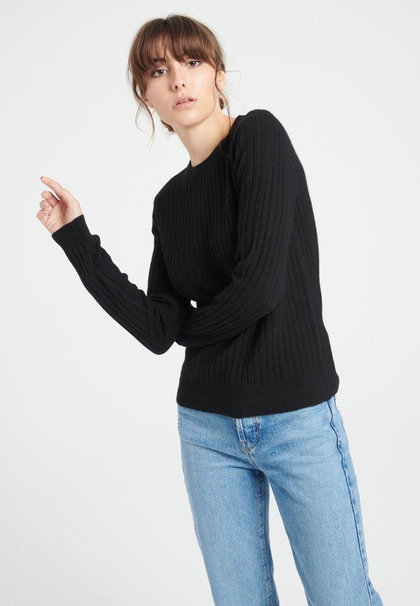 Studio Cashmere8 LILLY 16 Pullover mit Rundhalsausschnitt - 100% Kaschmir