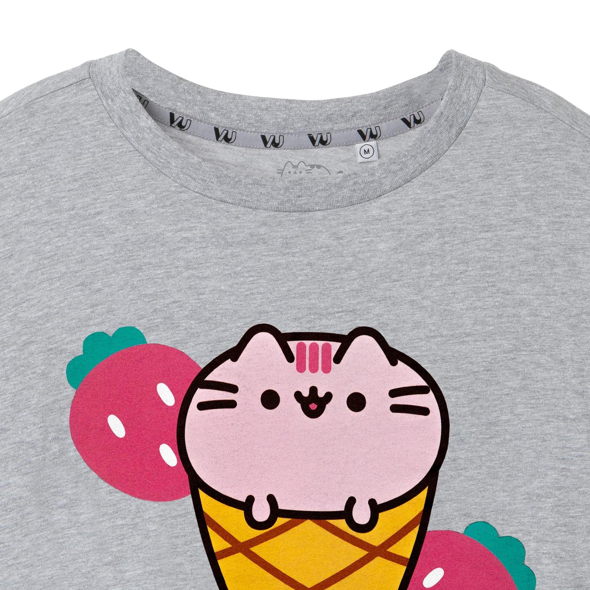 PUSHEEN Kurzärmliges T-Shirt mit Grafikdruck