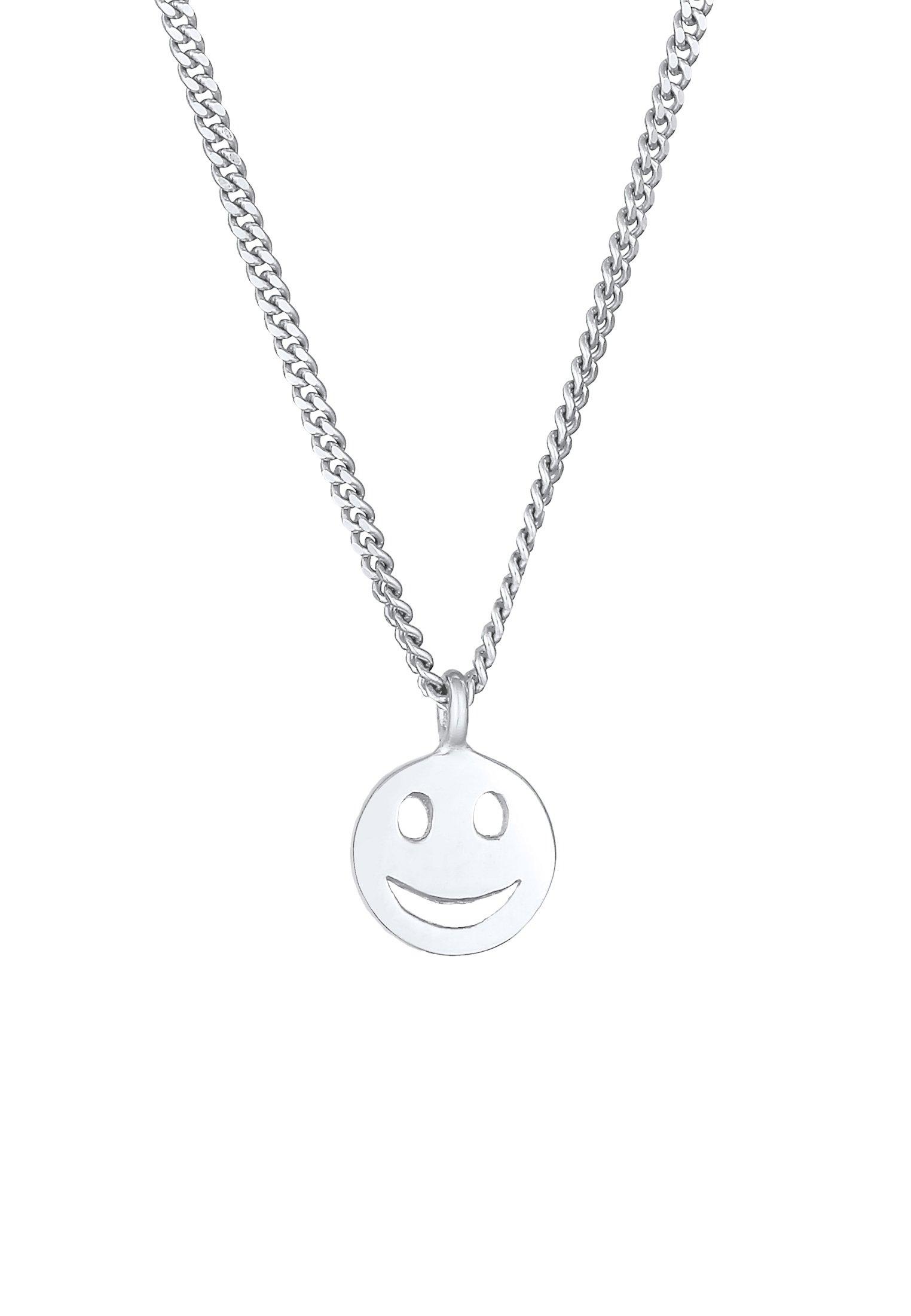 Elli Halskette Mit Smile Face Motif