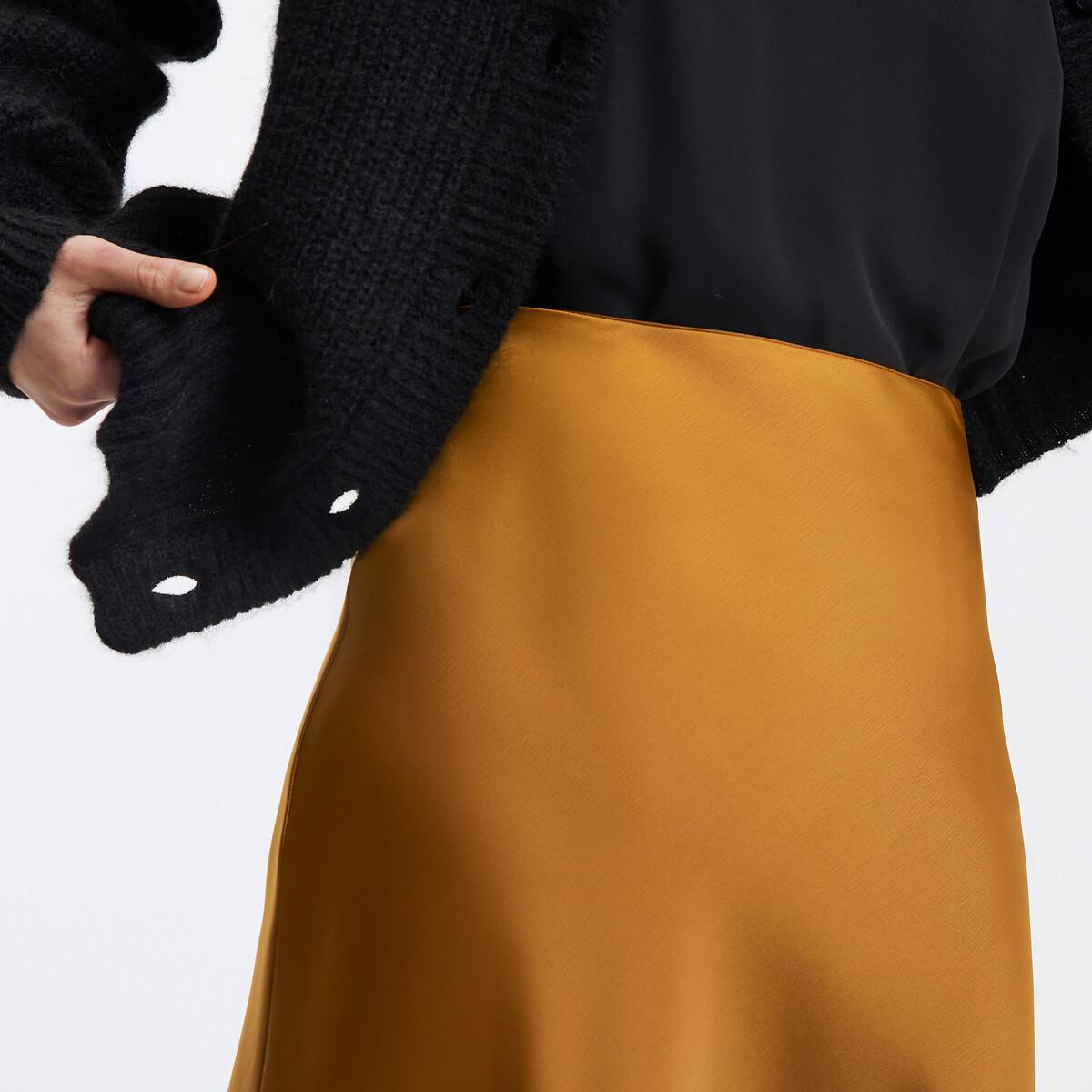 La Redoute Collections Langer Signature Satinrock MARION