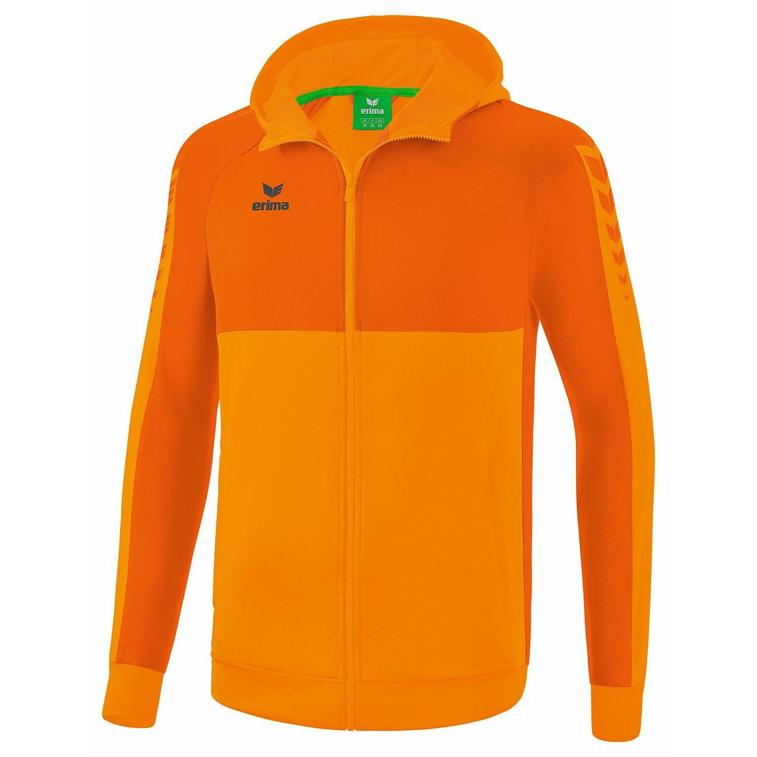 Erima trainingsjacke mit kapuze six wings
