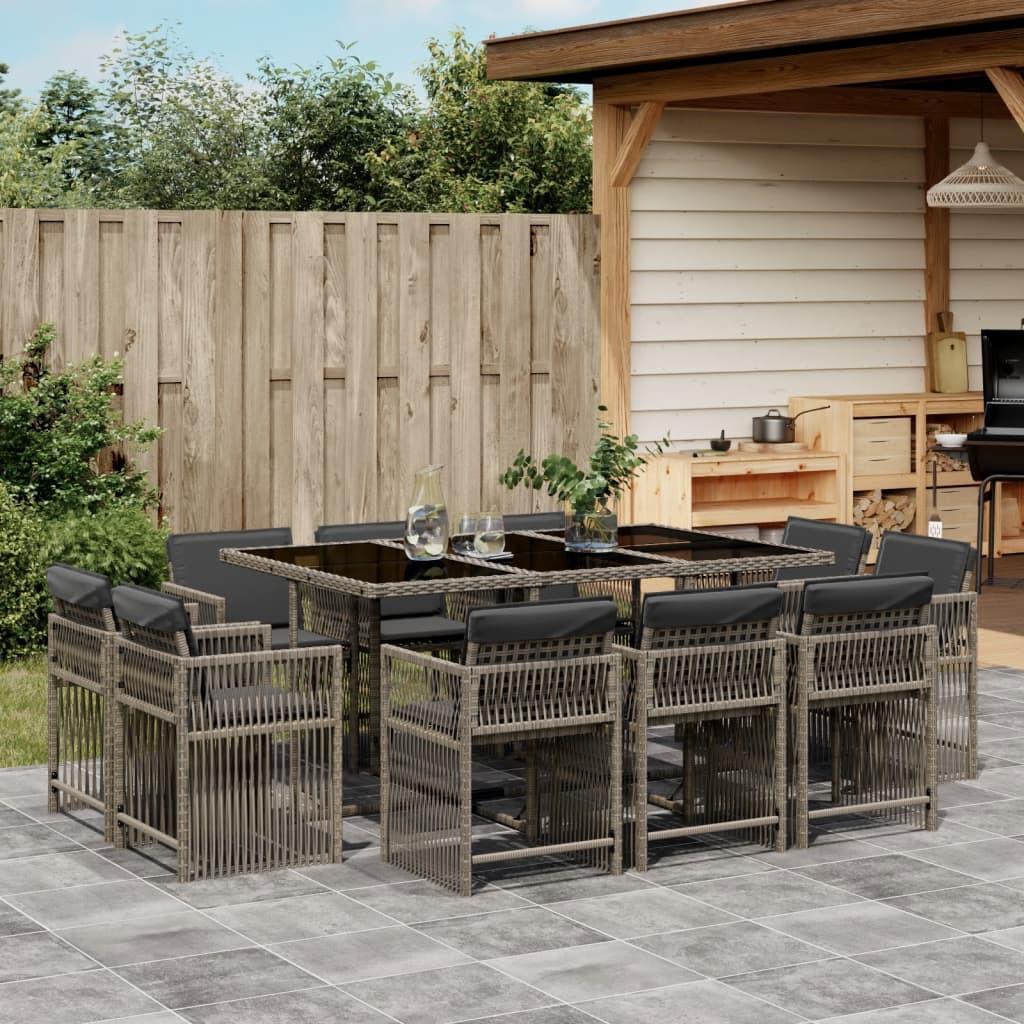 VidaXL Garten essgruppe poly-rattan