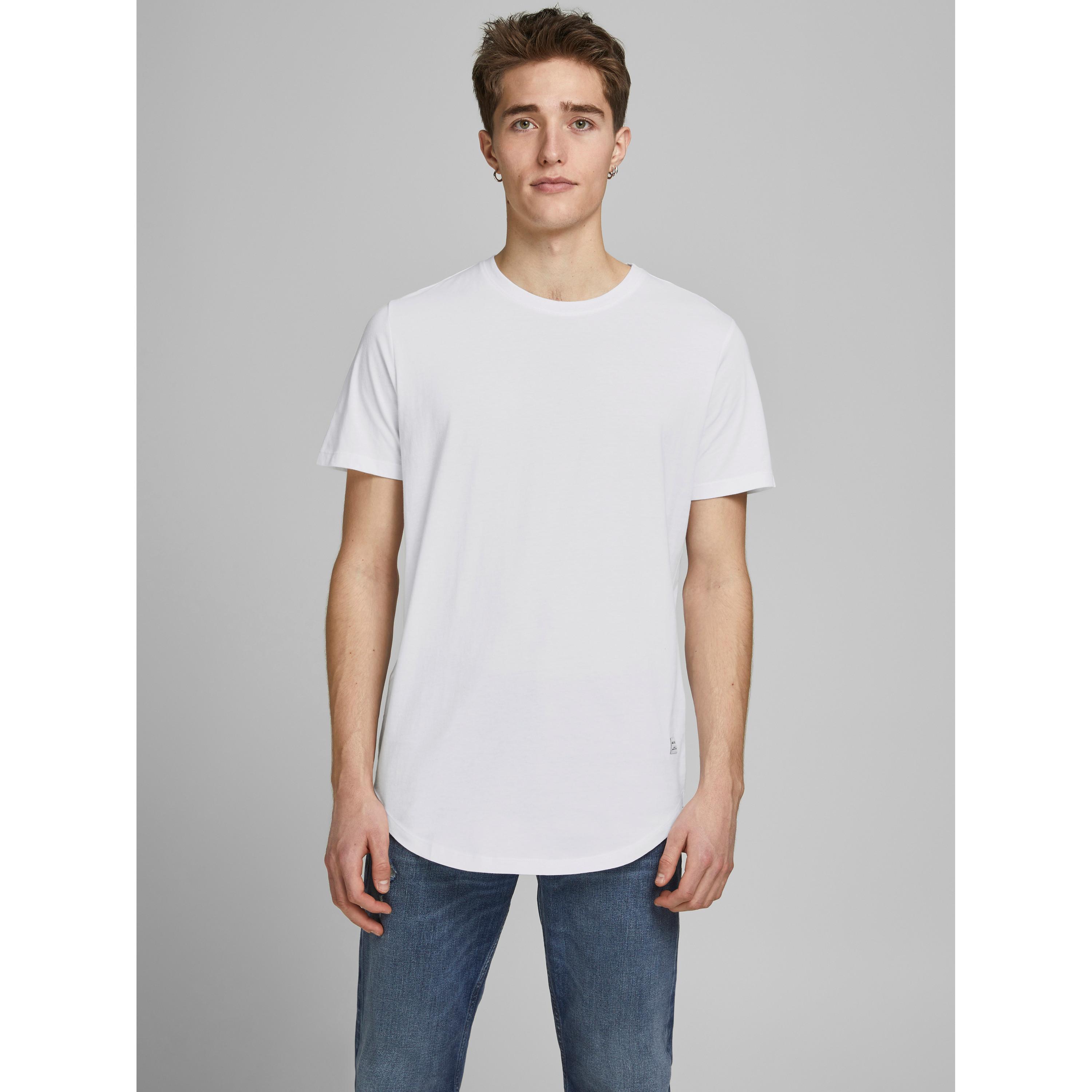 JACK & JONES JJENOATee Bio-Baumwolle Regular Fit T-Shirt