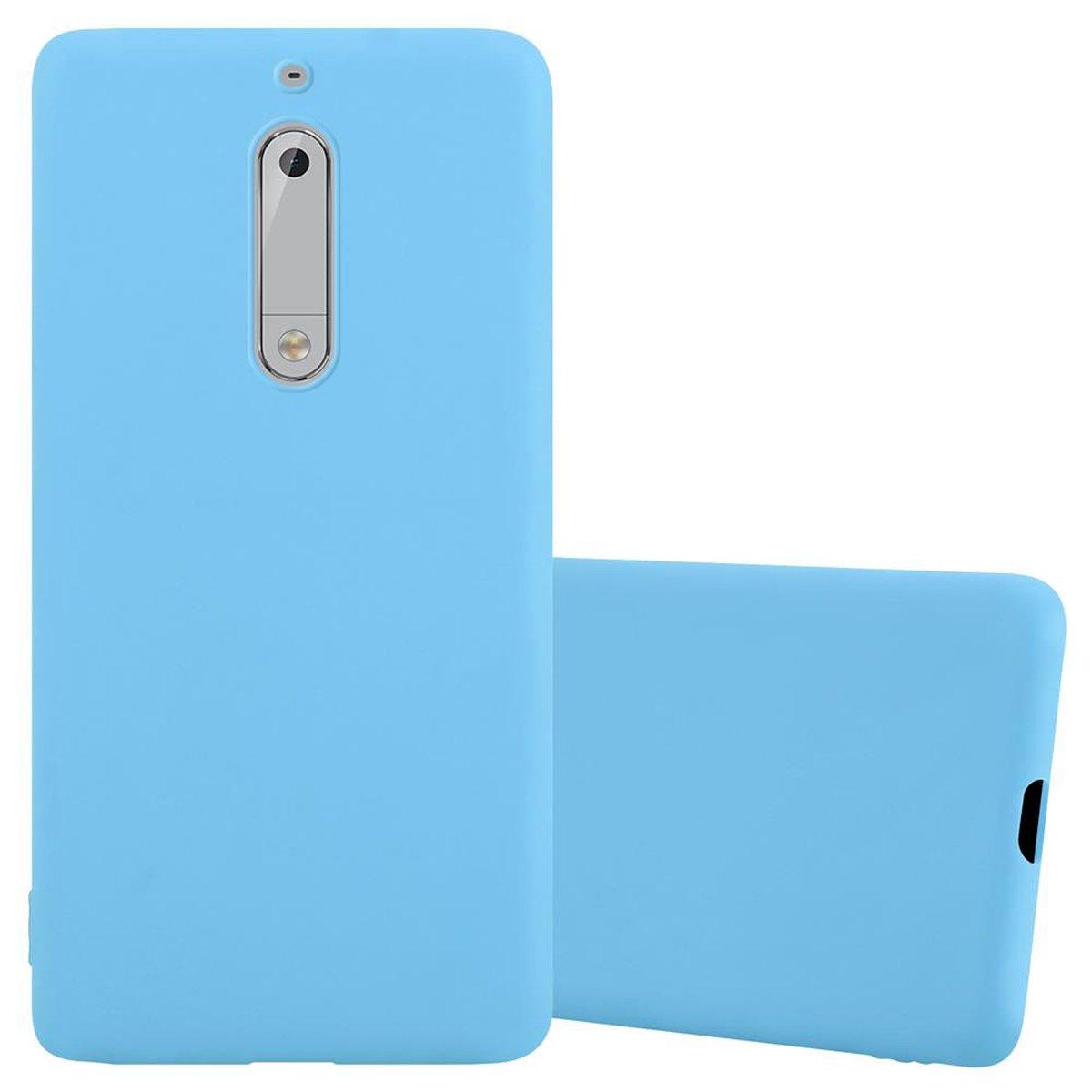 Cadorabo Hülle für Nokia 5 2017 TPU Silikon Candy