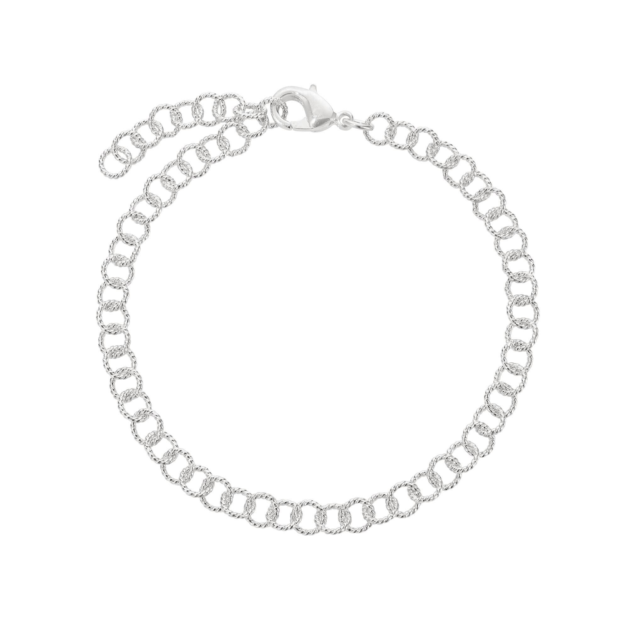 Steinkult Armband versilbert