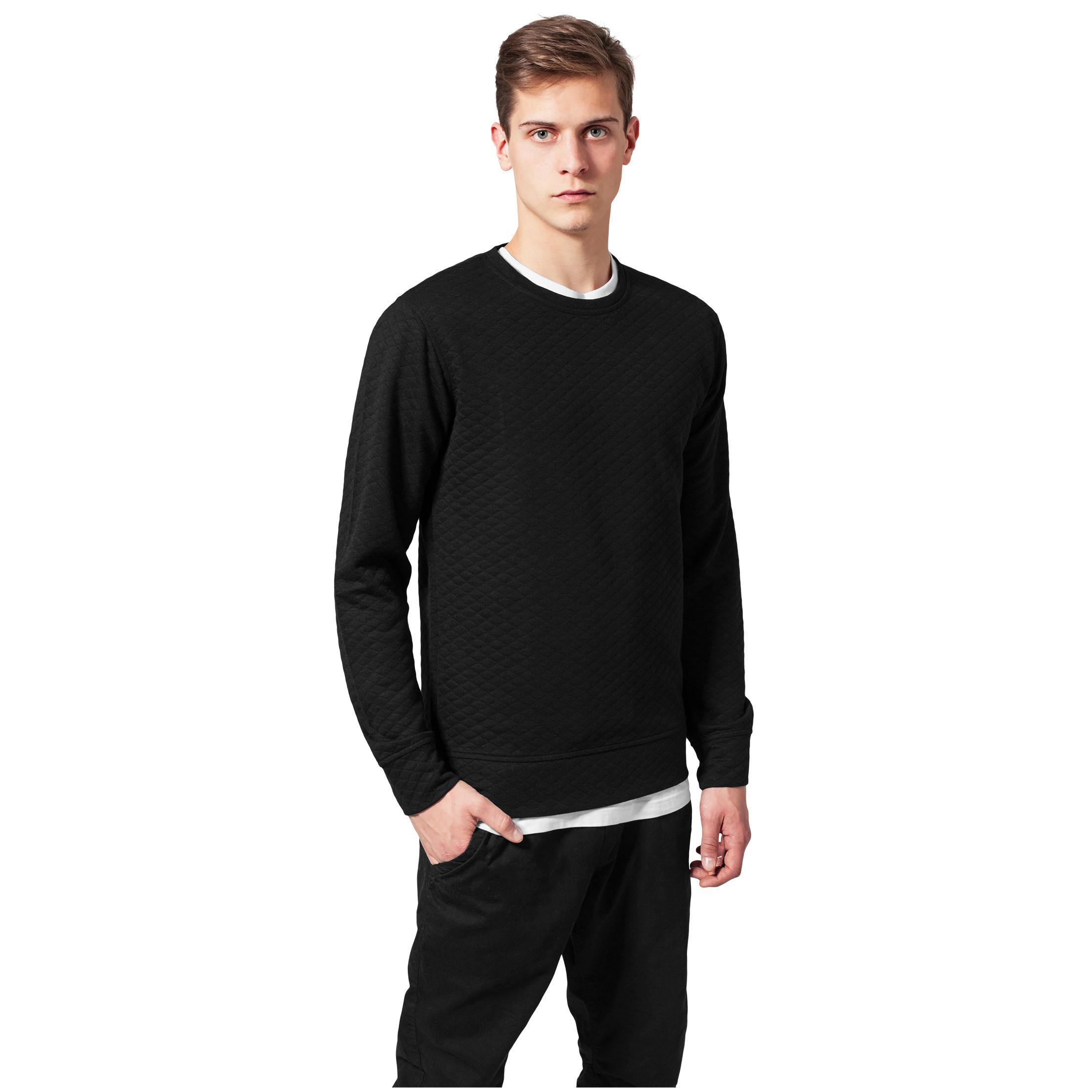 URBAN CLASSICS Gestepptes Rundhals T-Shirt