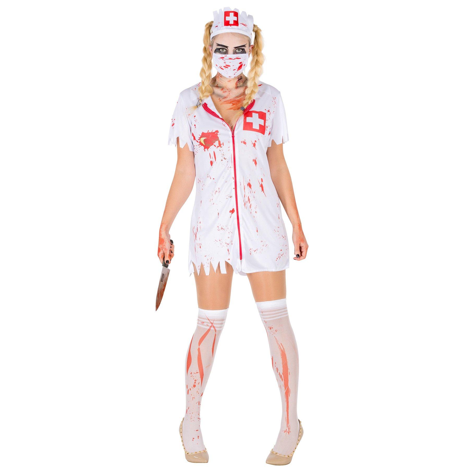 Tectake Frauenkostüm sexy Zombie Krankenschwester