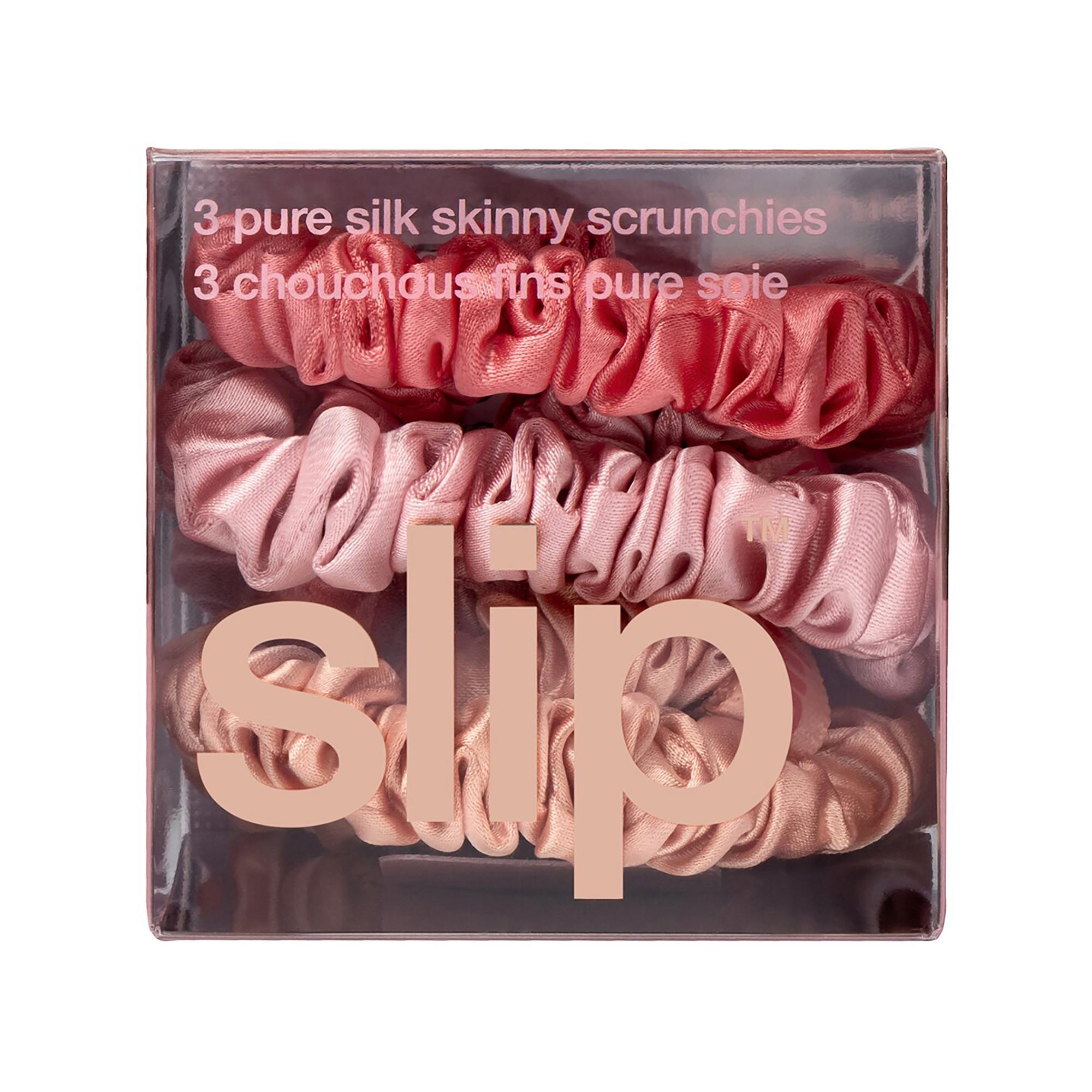 SLIP SILK PILLOWCASE LLC SET Sherbert Trio Sprunchies