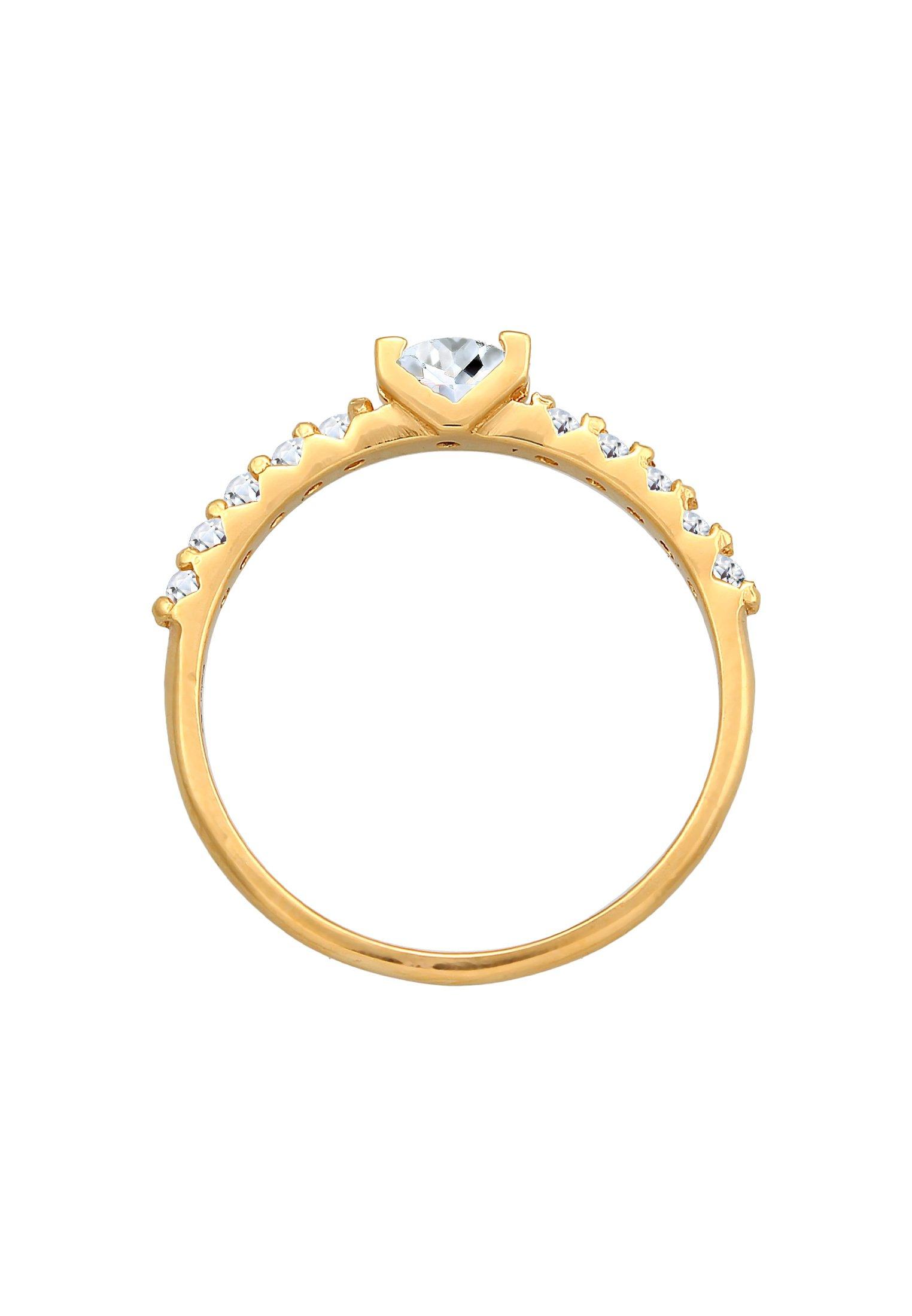 Elli Ring Topas Solitär Verlobung 375Er Gelbgold