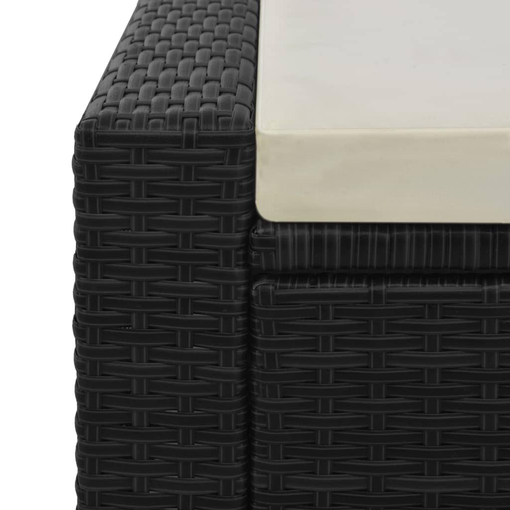 VidaXL Liege poly-rattan