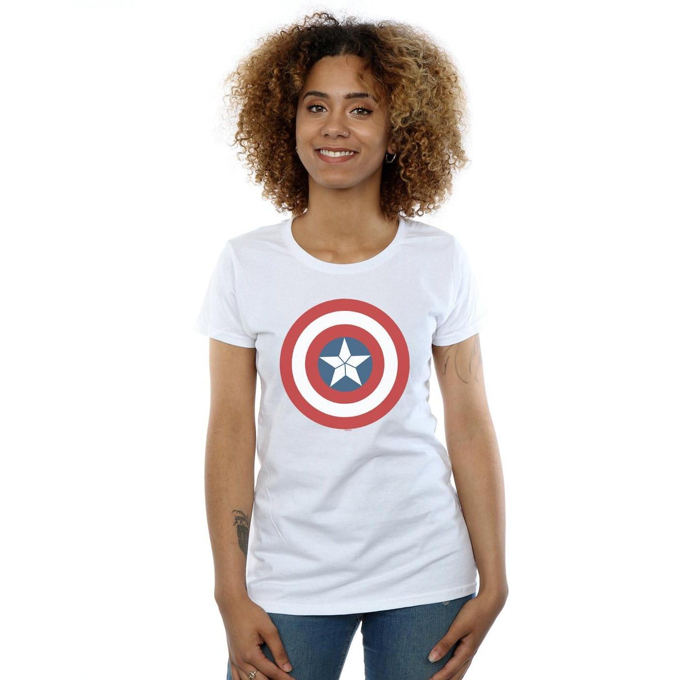 MARVEL Civil War Captain America Shield T-Shirt