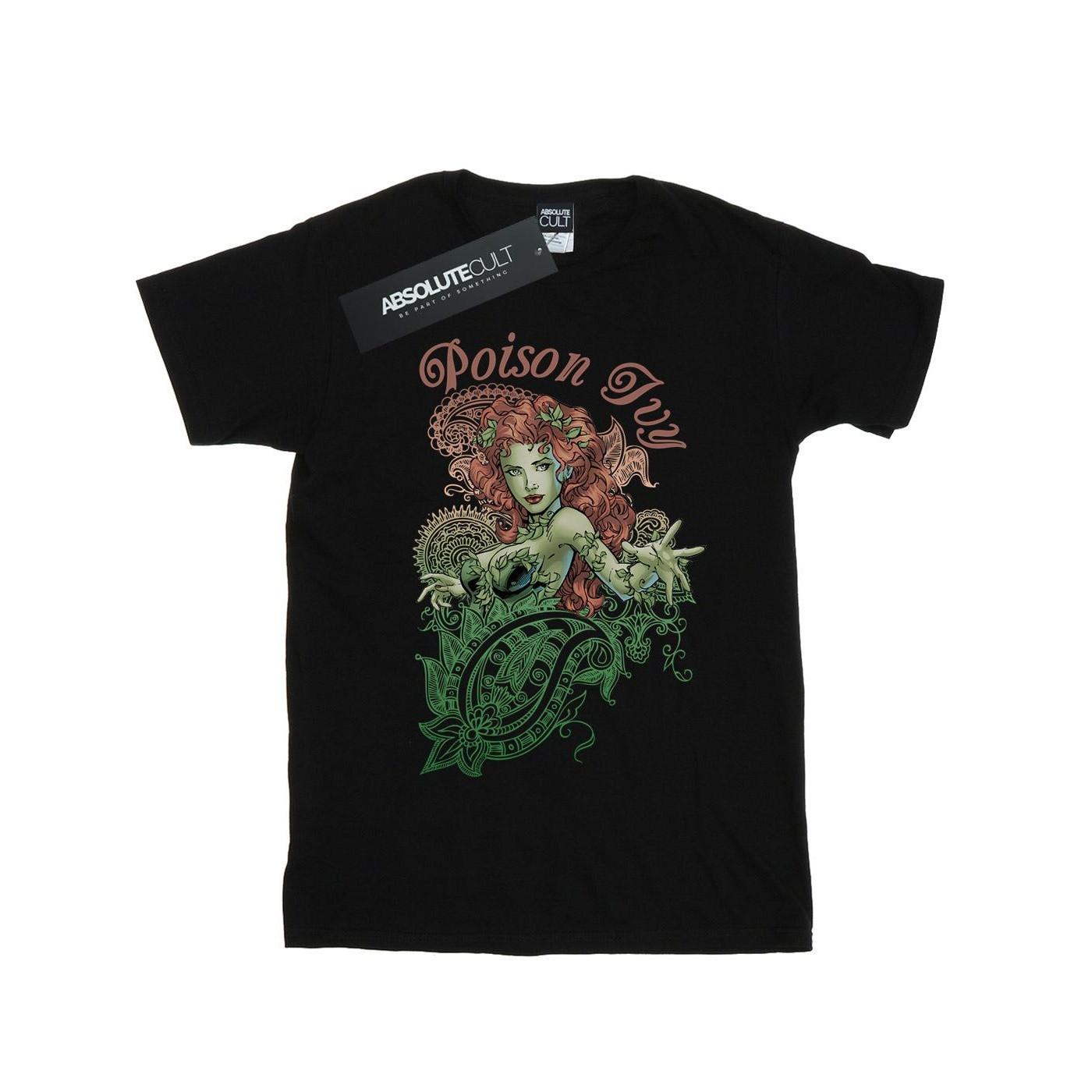 DC COMICS Poison Ivy Print T-Shirt