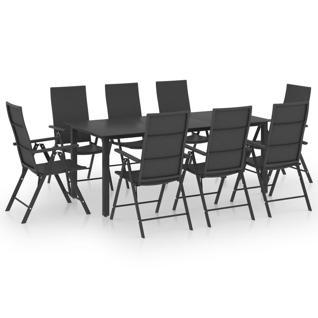VidaXL Garten essgruppe poly-rattan