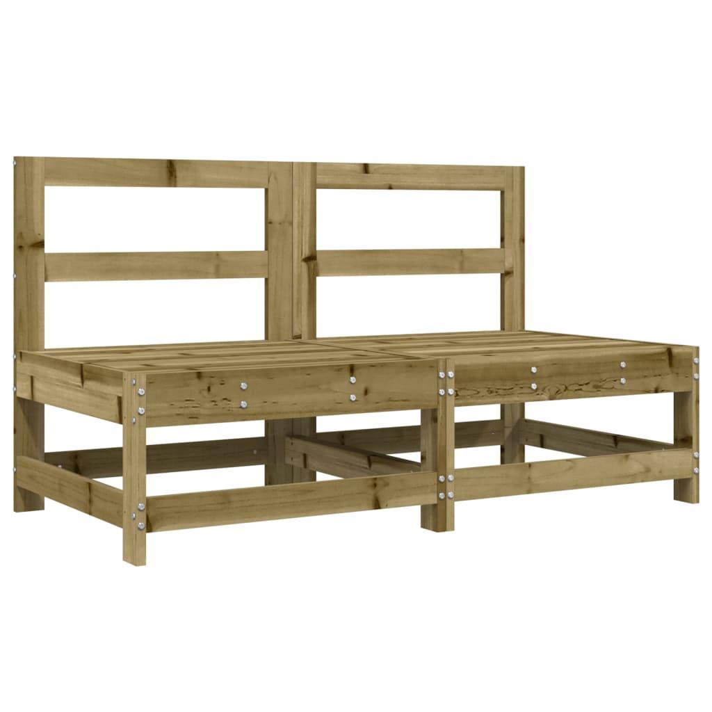 VidaXL Garten mittelsofa imprägniertes kiefernholz