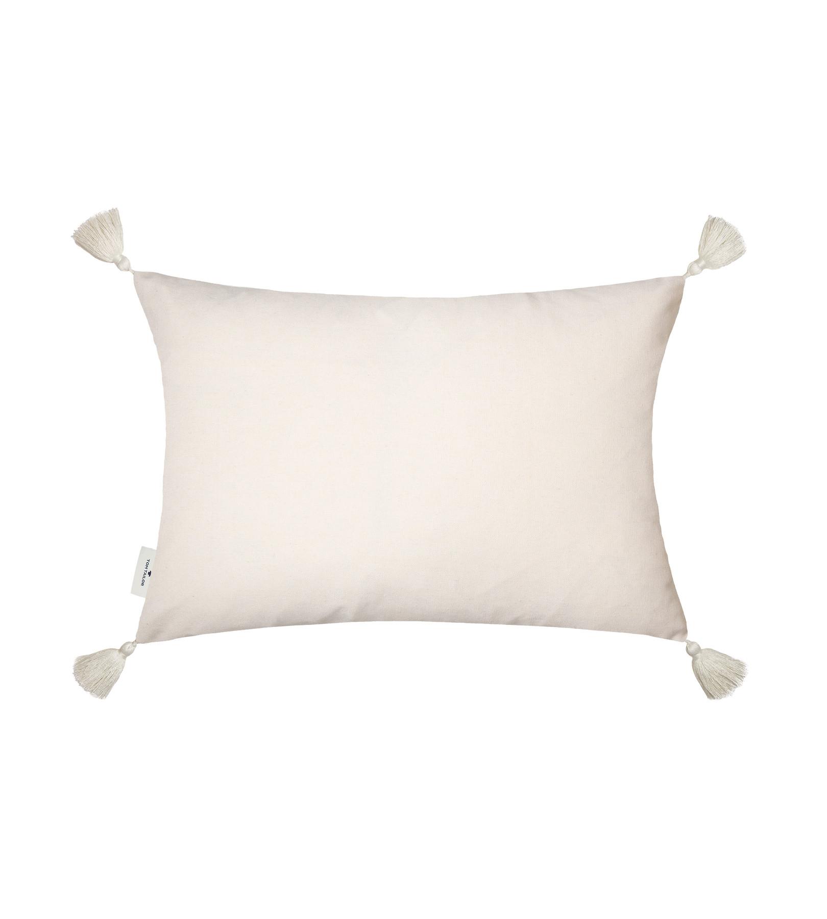 TOM TAILOR Fluffy Stripe Kissenbezug