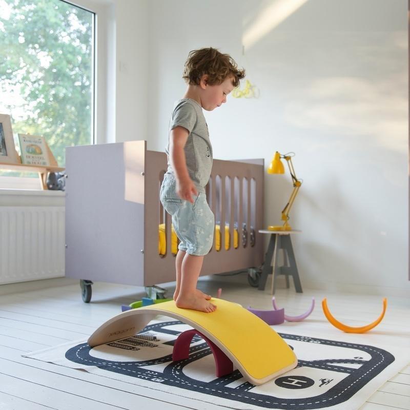 Wobbel Wobbel Original transparent lackiert fleece mustard