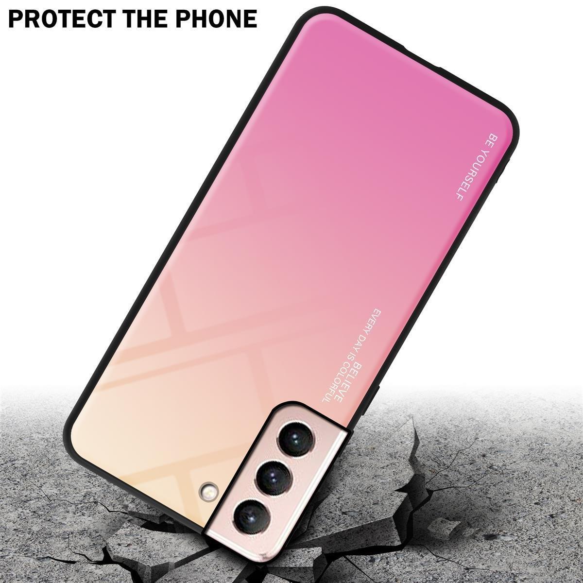 Cadorabo Hülle für Samsung Galaxy S21 5G Zweifarbig